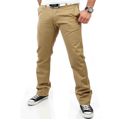 Reslad Chinohose Reslad Herren Chinohose (1-tlg) Chino Hose aus Baumwolle Regular Fit