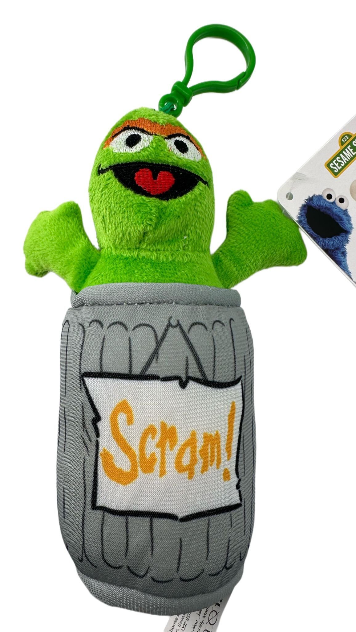 Sesamstrasse Kuscheltier Sesamstrasse Kuscheltier 20 cm Oscar in der Müllto günstig online kaufen