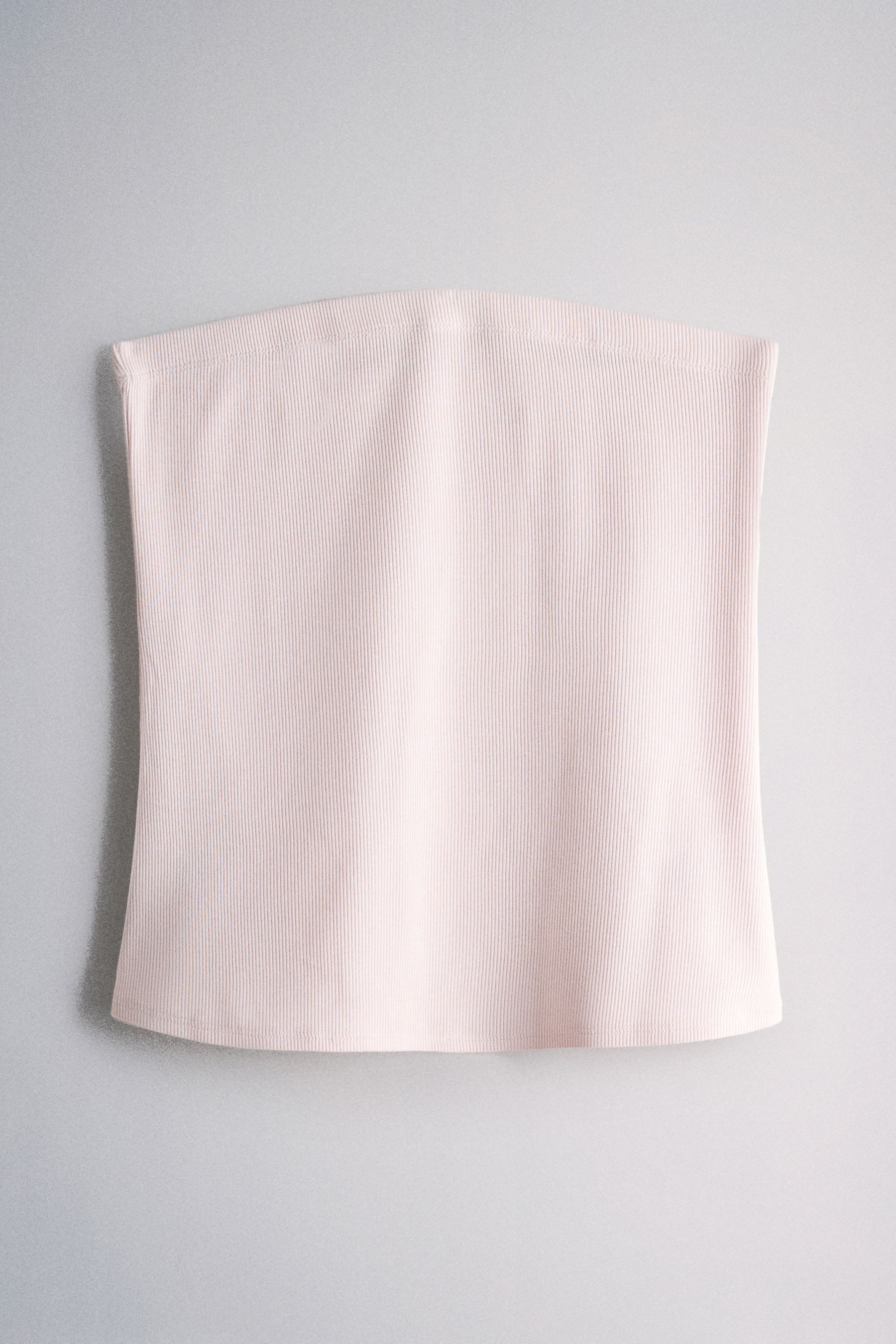 The Set Bandeautop 5er-Pack The Set Gerippte Bandeau-Tops (5-tlg)