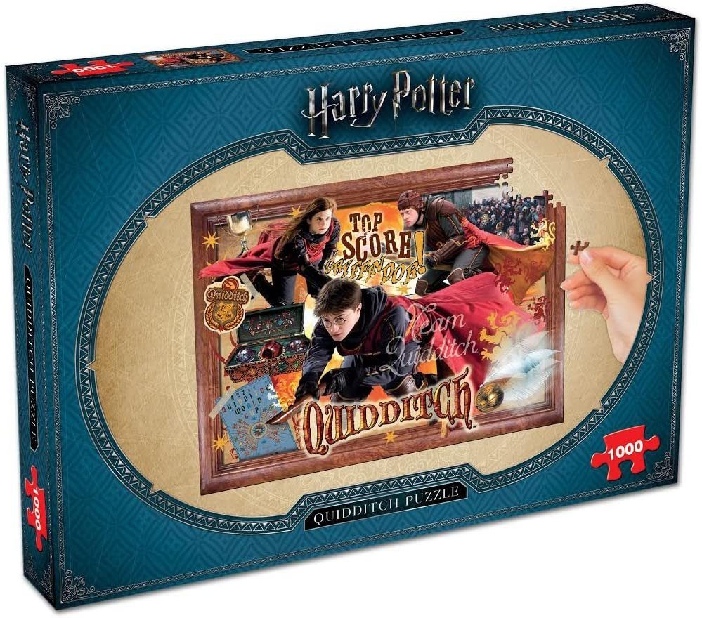 Winning Moves Puzzle Harry Potter - Puzzle - Quidditch (1000 Teile), Puzzleteile