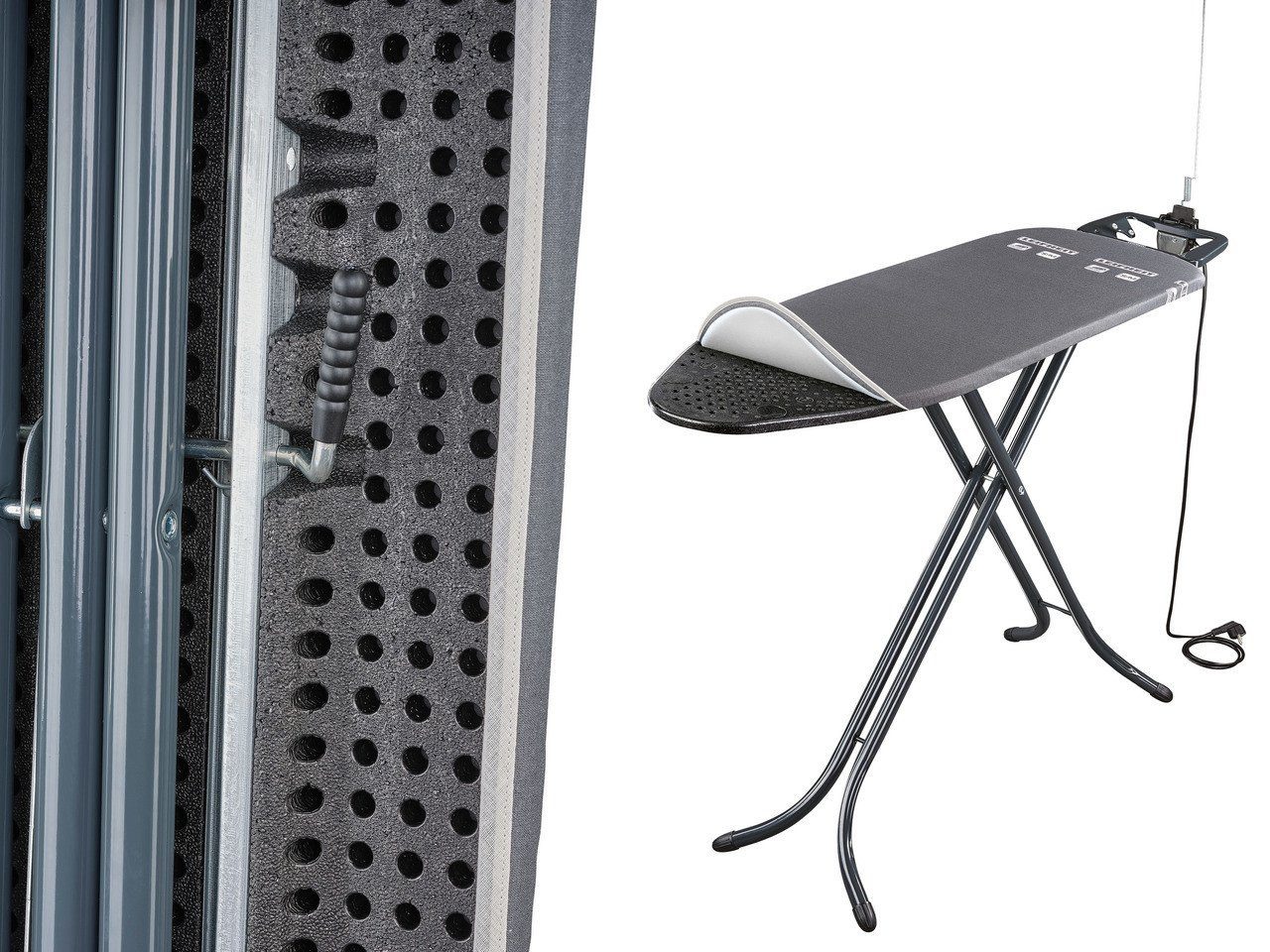 Leifheit Bügelbrett Leifheit Bügeltisch Air Board M Black Plus