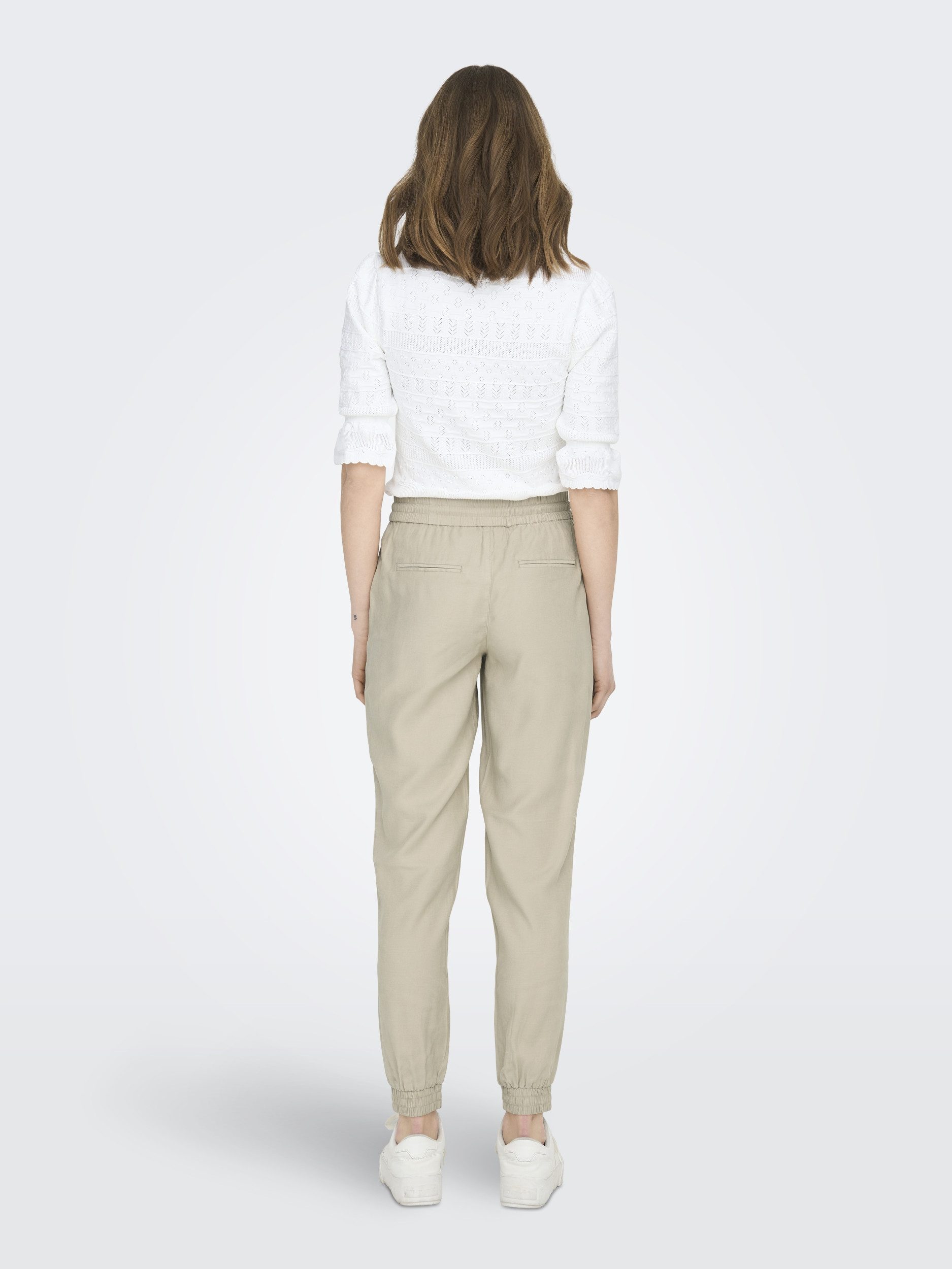 ONLY Chinos ONLKELDA-EMERY MW PULL-UP PANTS PNT Humus