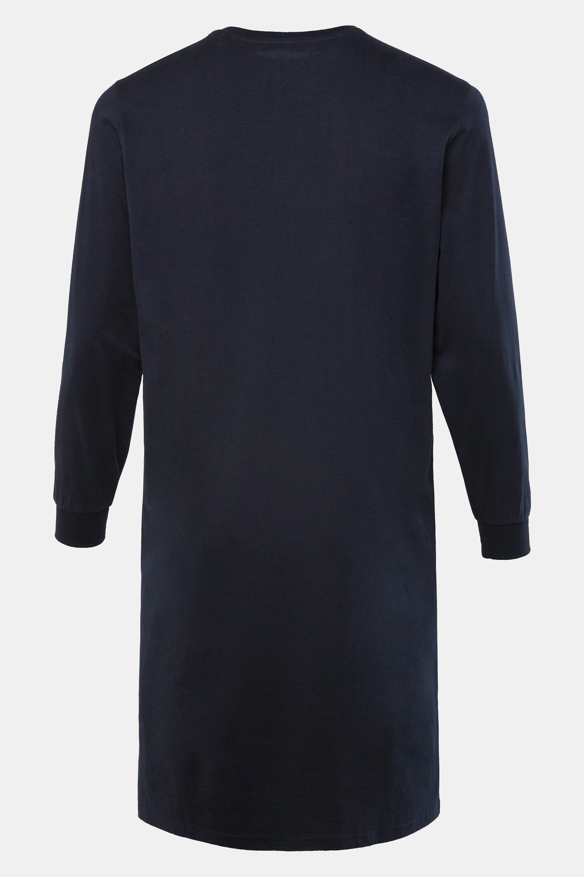 JP1880 Schlafanzug Nachthemd Langarm Henley – Bild 3 von 3