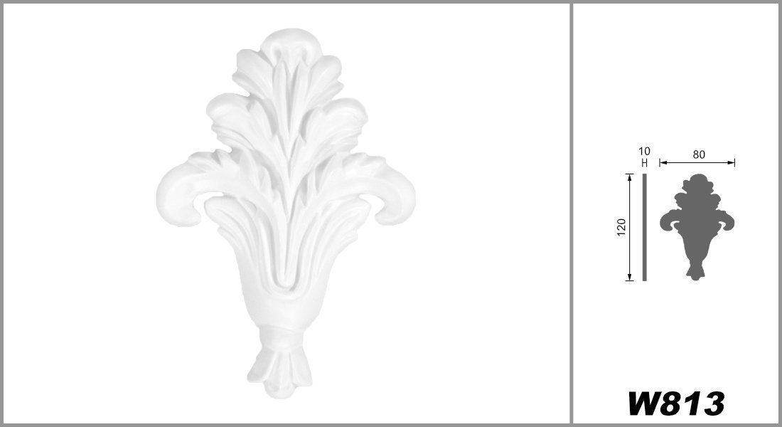 Grand Decor Wanddekoobjekt W813 (Ornament aus günstig online kaufen