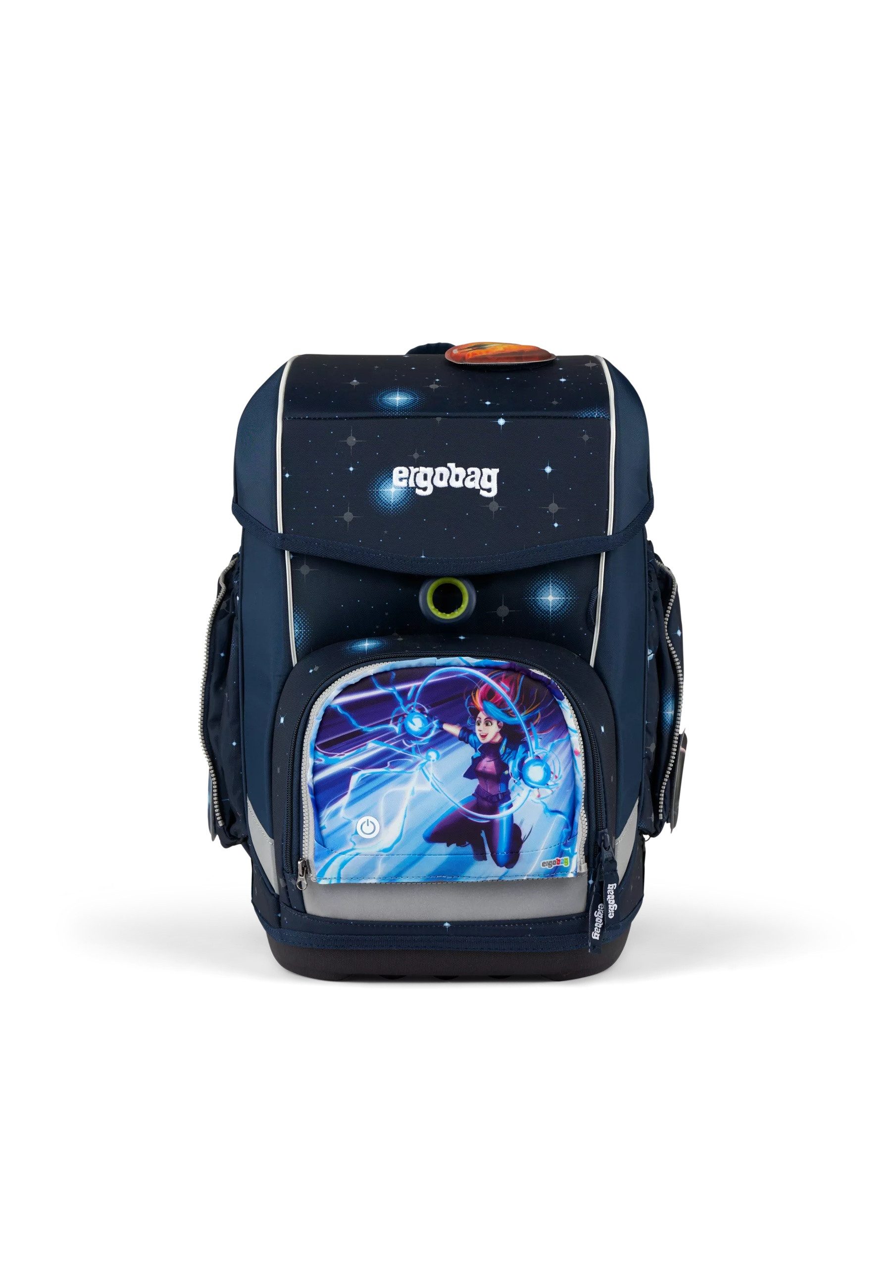 ergobag Schulranzen LED Zippie . (1-tlg), reflektierend