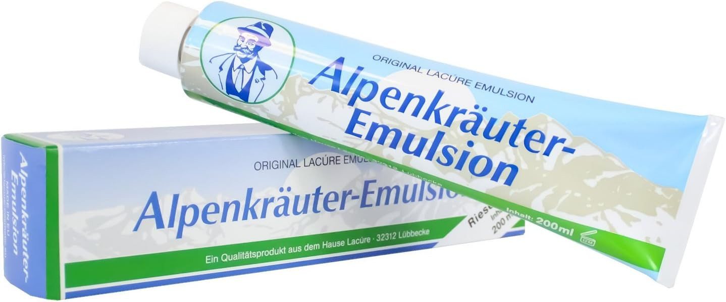 vom Pullach Hof Körperpflegemittel Lacúre Alpenkräuter-Emulsion Packung