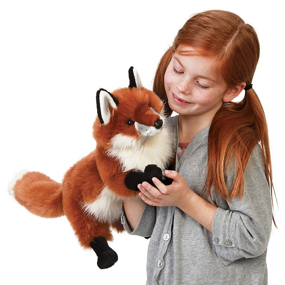 Folkmanis Handpuppen Handpuppe Folkmanis Handpuppe Rotfuchs Fuchs 2876 (Packung)