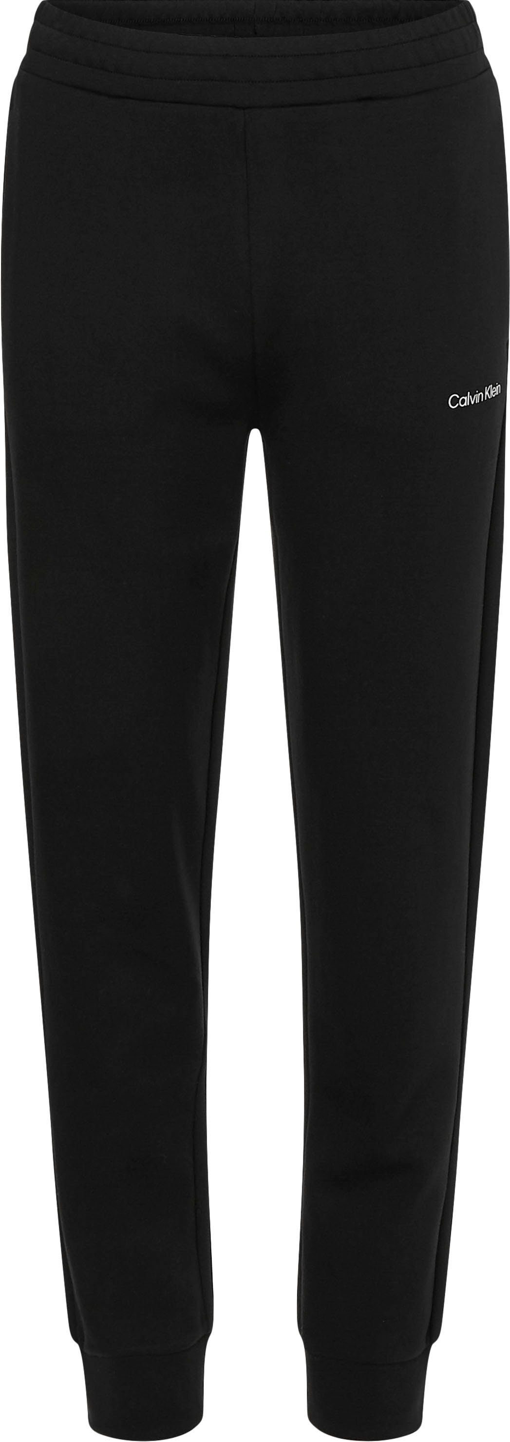 Calvin Klein Sweathose Ck Calvin Klein kontrastfarbenem Black mit Logo