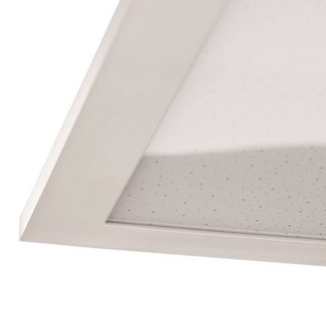 Lindby LED Panel Kenma, dimmbar, LED-Leuchtmittel fest verbaut, Farbwechsel warmweiß / tageslicht, Modern, Kunststoff, Aluminium, weiß, 1 flammig, inkl.
