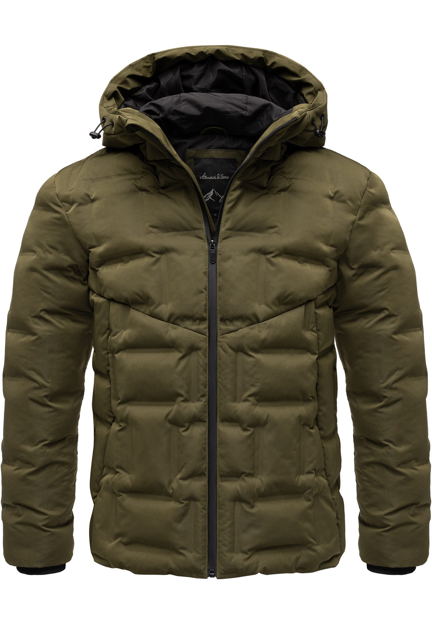Amaci&Sons Winterjacke CORBIN Winterjacke Herren Gefütterte Dicke Winter Ja günstig online kaufen