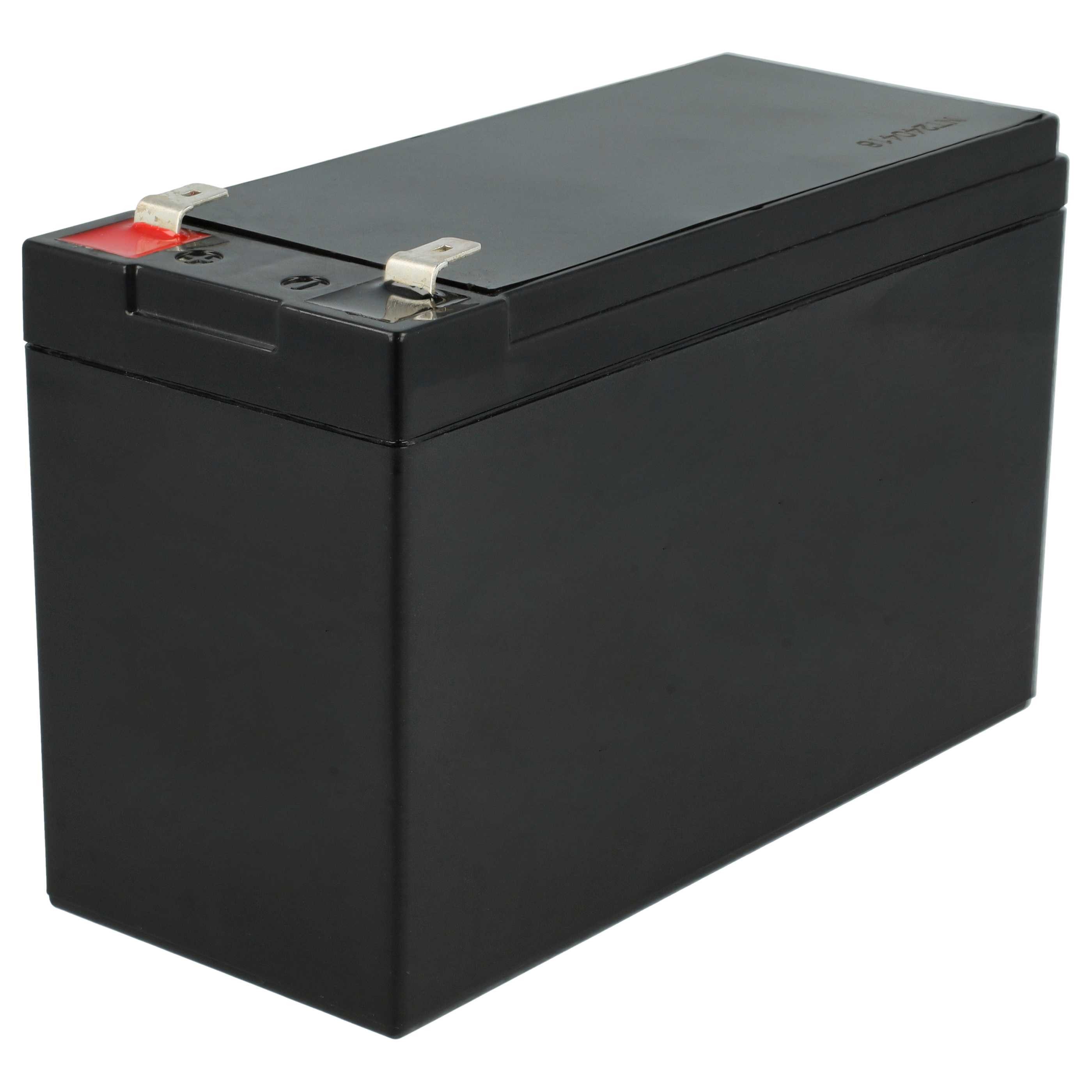 vhbw Akku Ersatz für APC RBC17 für USV (7,2 Ah, 12 V, AGM) Akku Akku AGM 7200 mAh (12 V, 1 St), Leistungsfähiger Austausch-Akku für USV, Wiederaufladbar, Jede