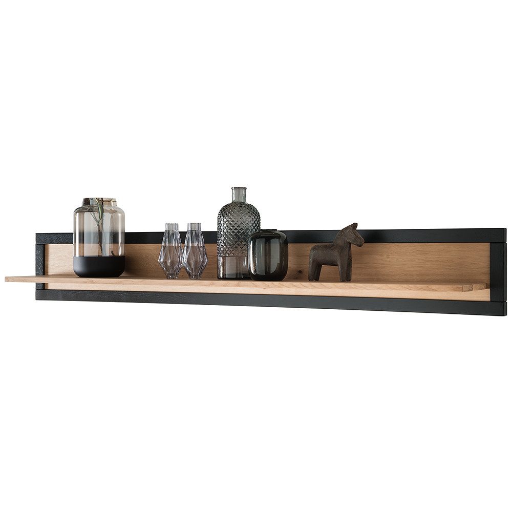 Lomadox Wandregal WINCHESTER-69, Regal 170 cm Hängeregal Wandboard modern in massiver geölter Wildeiche