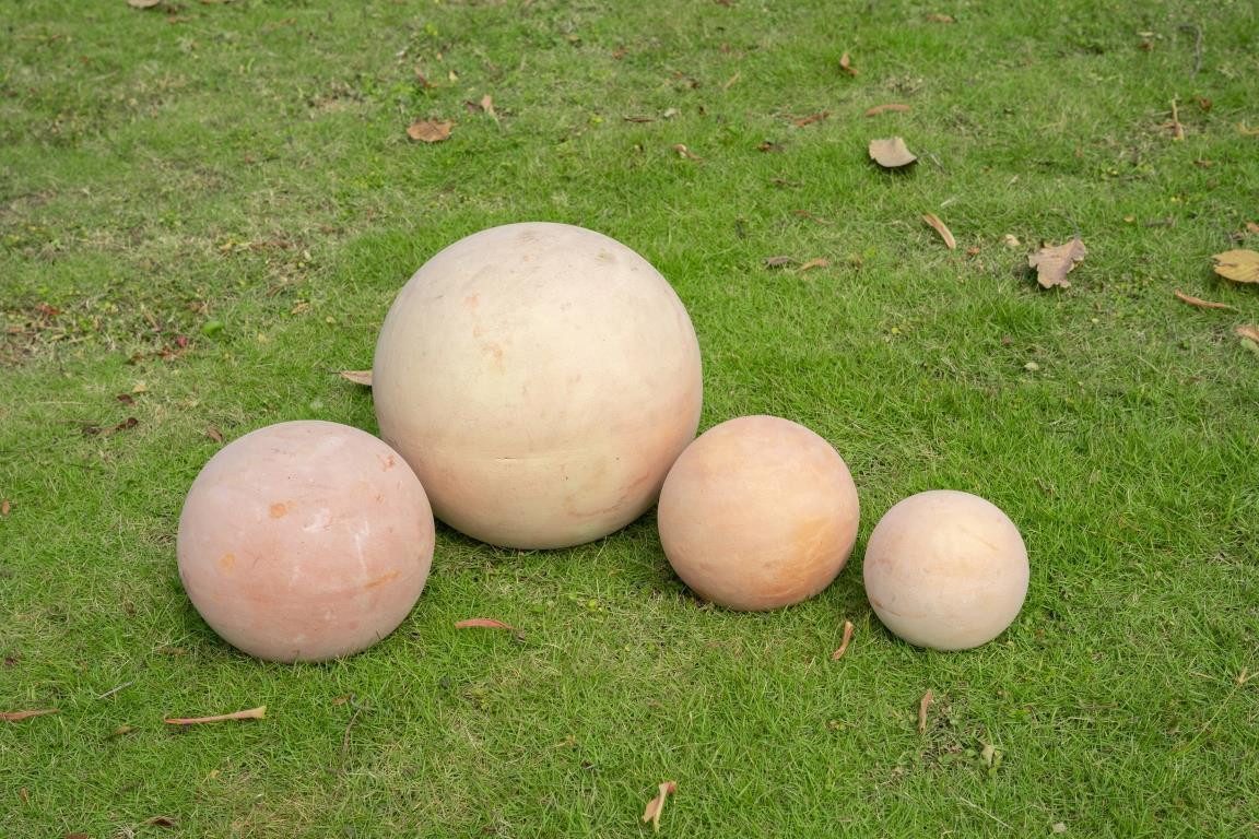 Teramico Dekokugel Gartenkugel Terrakotta 12cm frostfest, 100% Frostfest