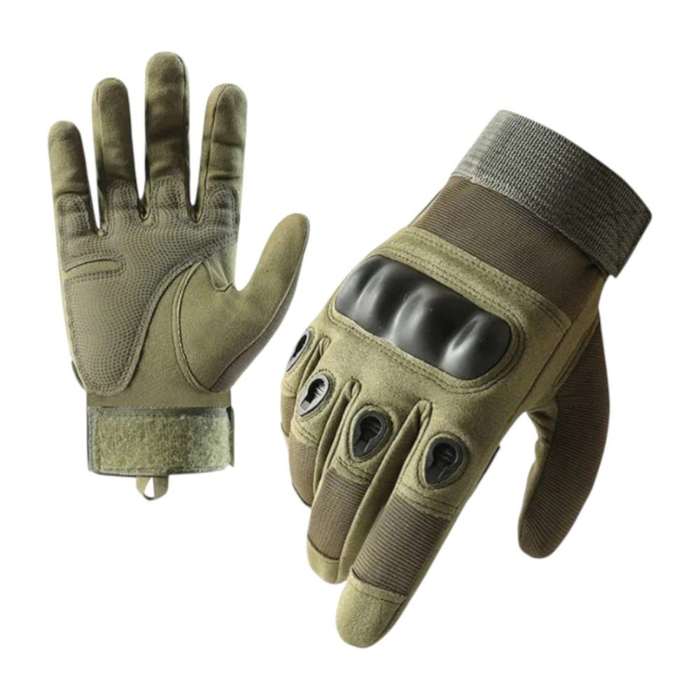 VERK GROUP Motorradhandschuhe Motorrad Schutzhandschuhe Militärische Handschuhe Gr. XL Grün