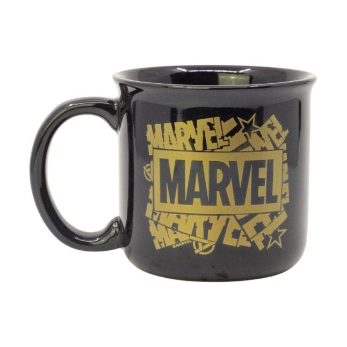 MARVEL Tasse Avengers Golden Treasure Frühstückstasse 400 ml in Geschenkbox