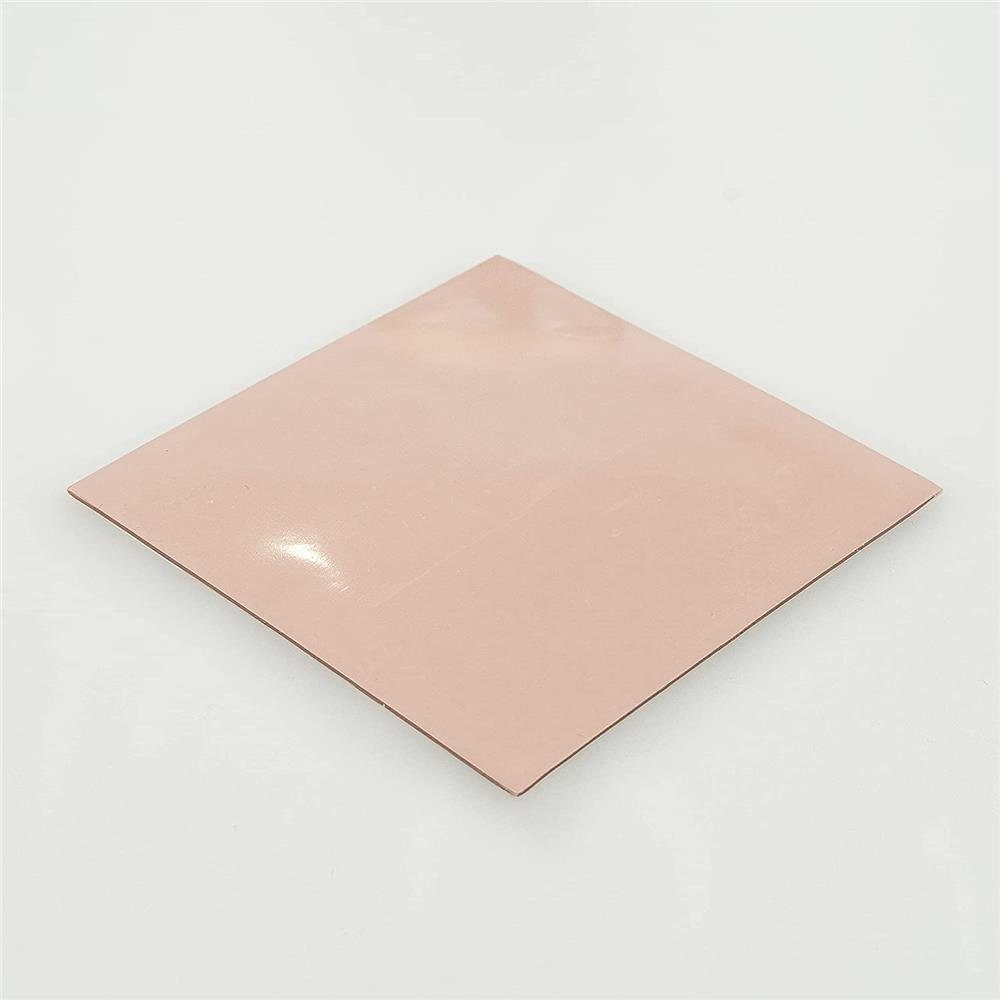 Thermal Grizzly Wärmeleitpad Minus Pad 8 - 100 x 100 x 1,0 mm, selbstklebend, für die Kühlung von Computer oder Laptop