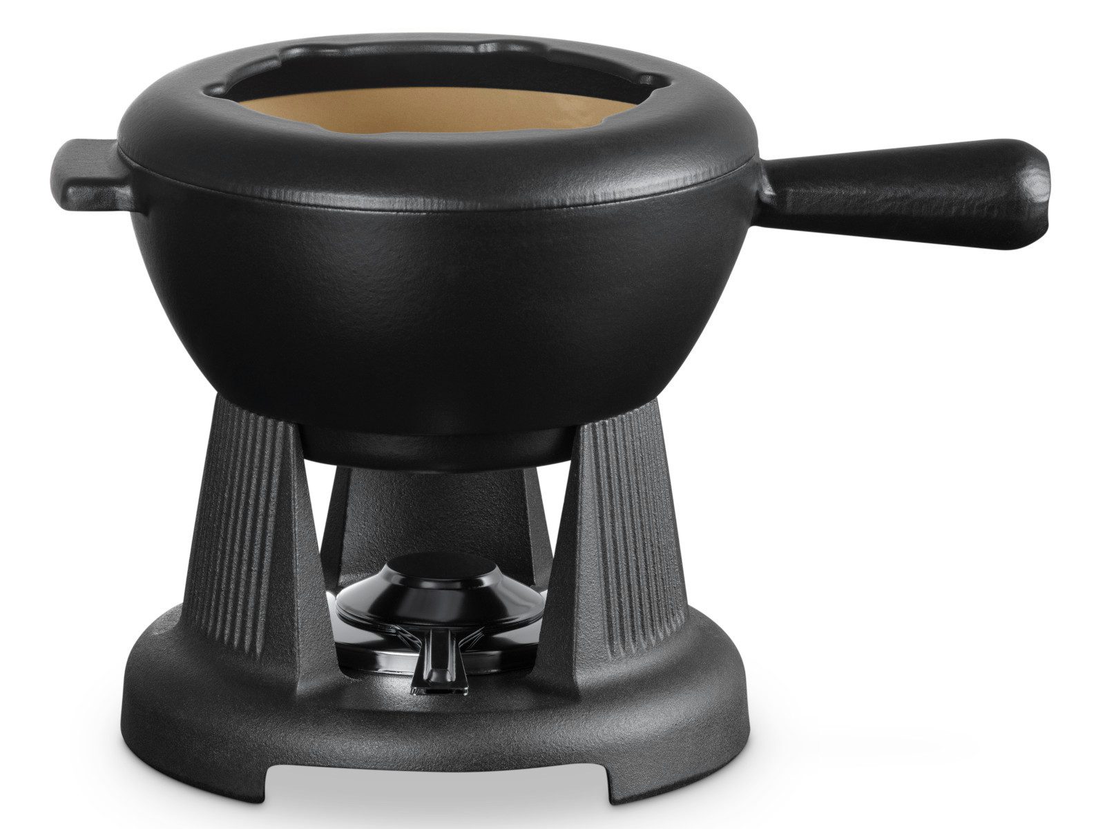 LE CREUSET Fondue Käsefondue schwarz matt 2l