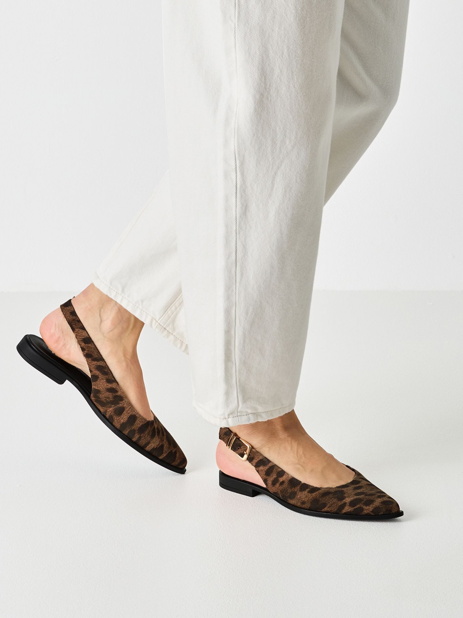 Tamaris TOUCH-IT aus Leder kein Absatz 1-29414-46 Slingpumps TOUCH-IT