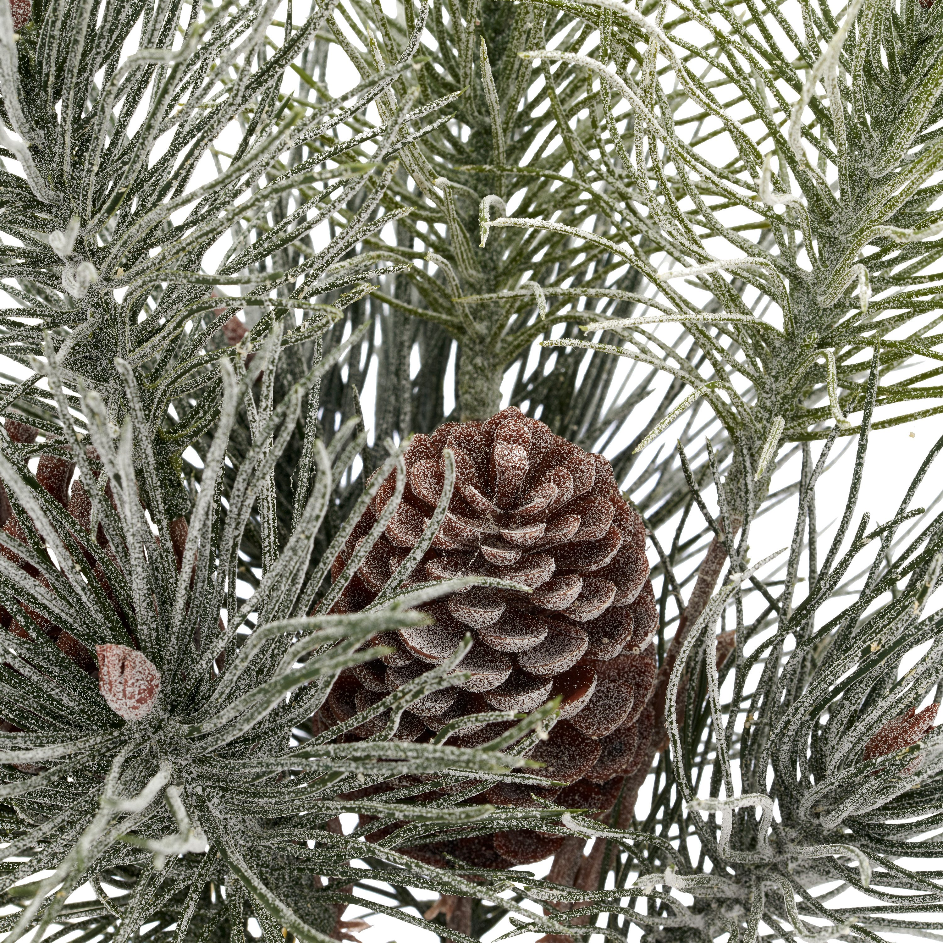 Winterliche Kunstpflanze Kiefernbäumchen, Creativ green, Höhe 38 cm, mit Fr günstig online kaufen