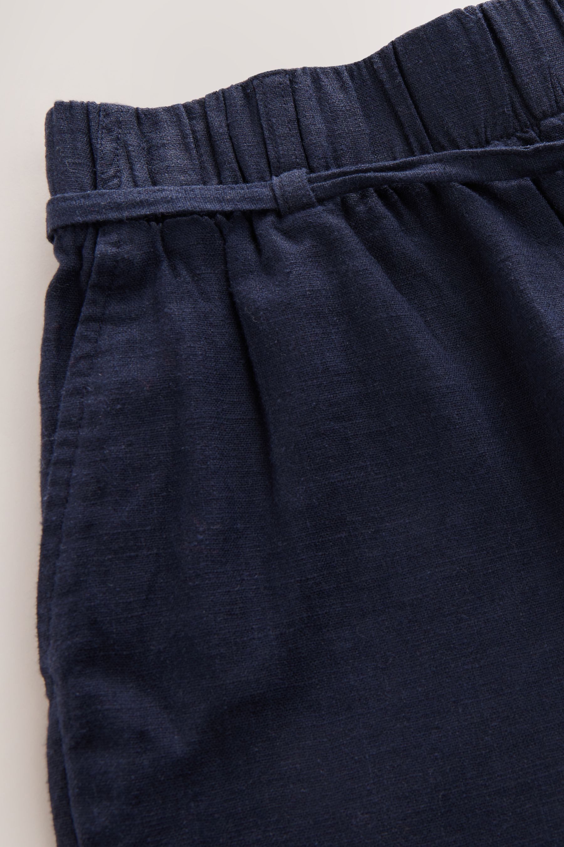 Next Shorts Boy-Short mit Bindegürtel aus günstig online kaufen