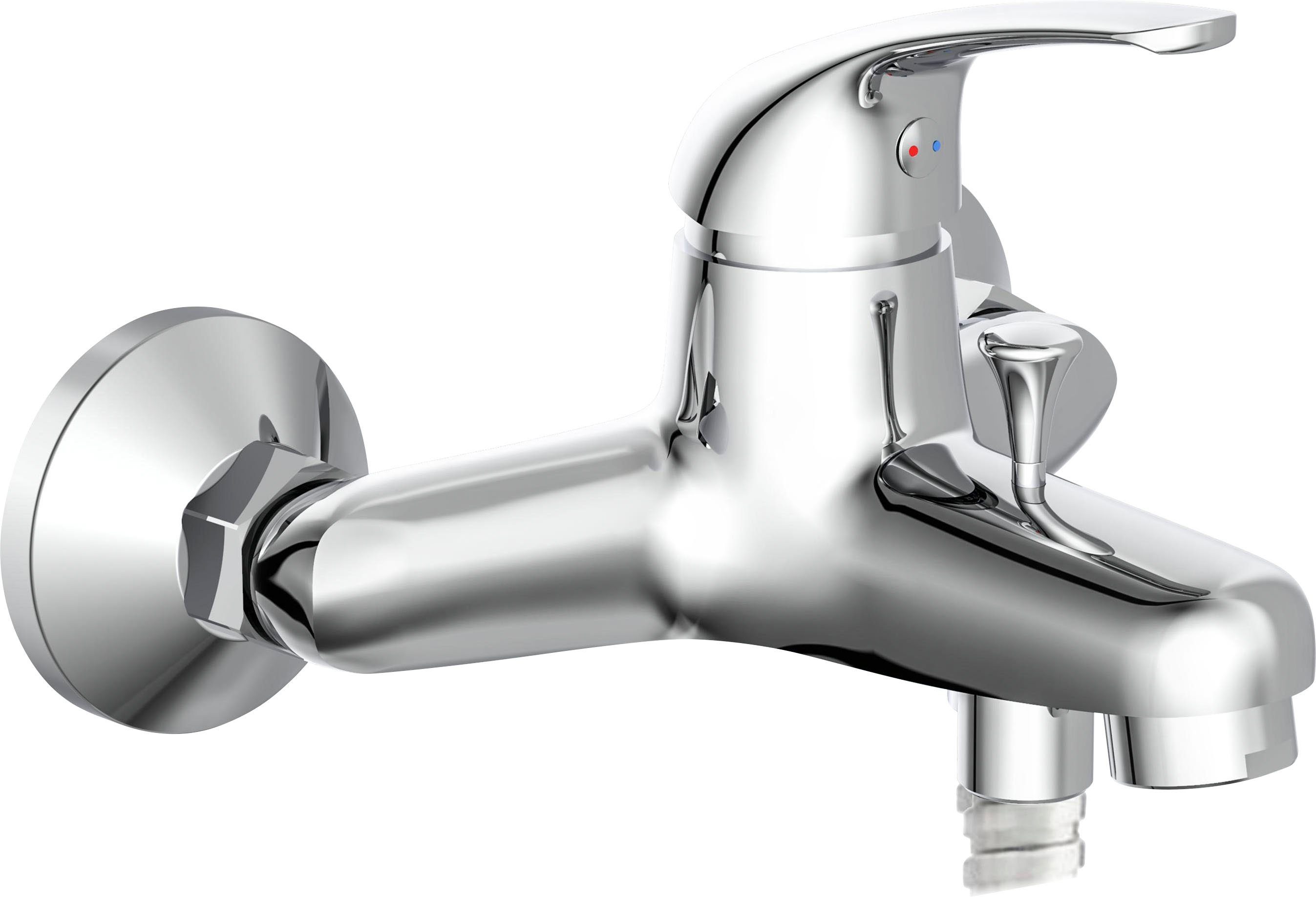 Schütte Wannenmischeinheit ATHOS auswechselbare 35mm Keramik-Kartusche, Brauseschlauchanschluss