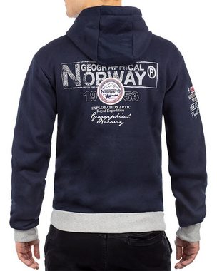 Geographical Norway Kapuzensweatjacke Herren Hoodie baflyer (1-tlg) mit Kapuze