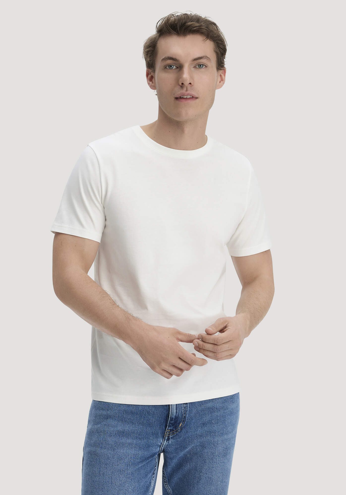 Hessnatur T-Shirt aus Regenerative Organic Cotton (ROC) (1-tlg)