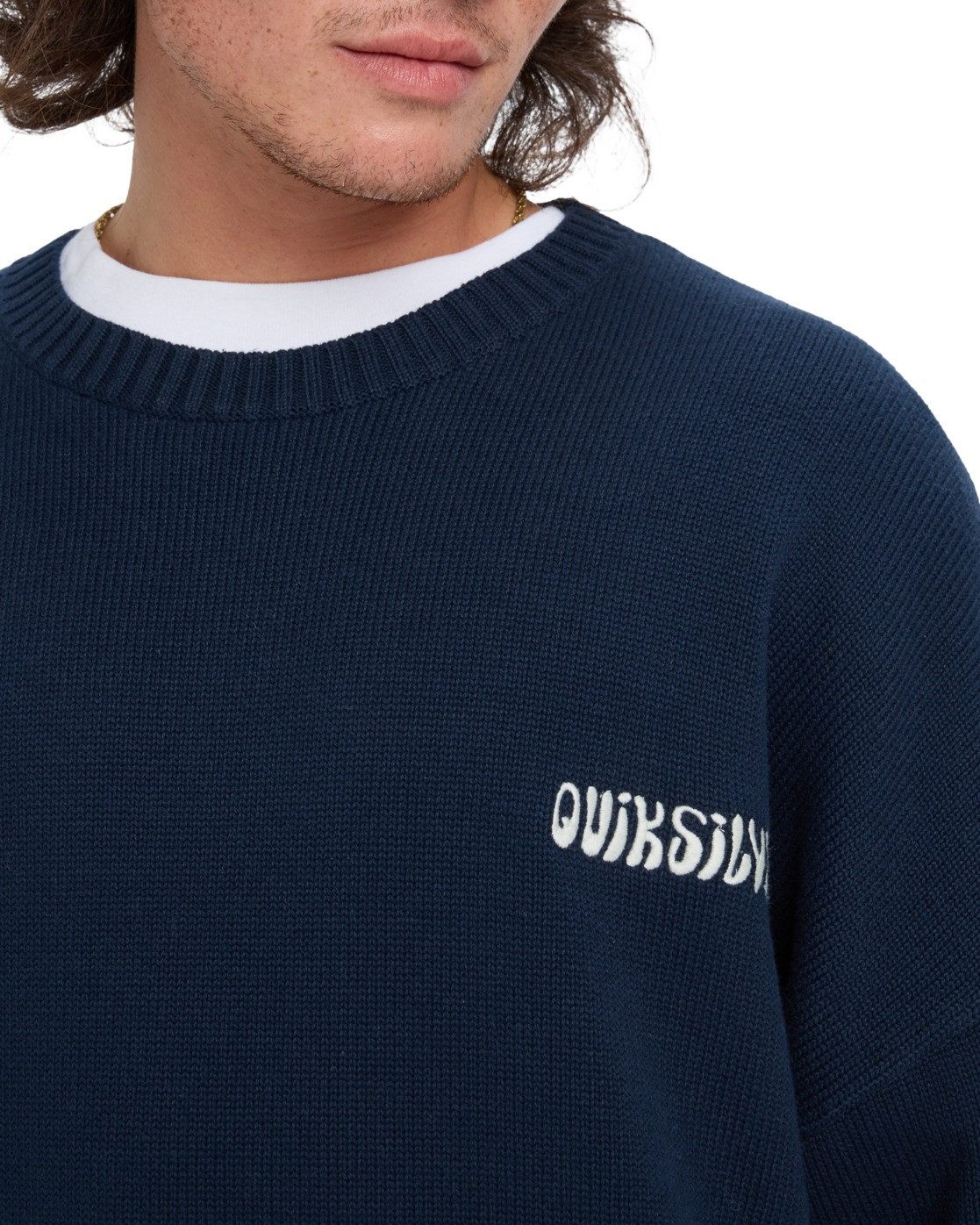Quiksilver Pullunder Devils Jacquard Logo