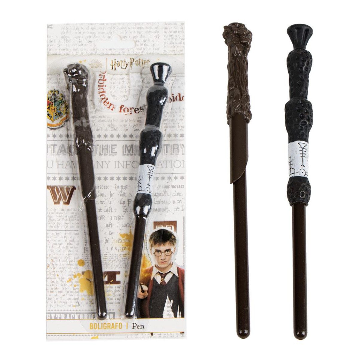Harry Potter Kugelschreiber Stifte-Set 2x Kugelschreiber mit Harry Potter Motiven, (2-tlg)