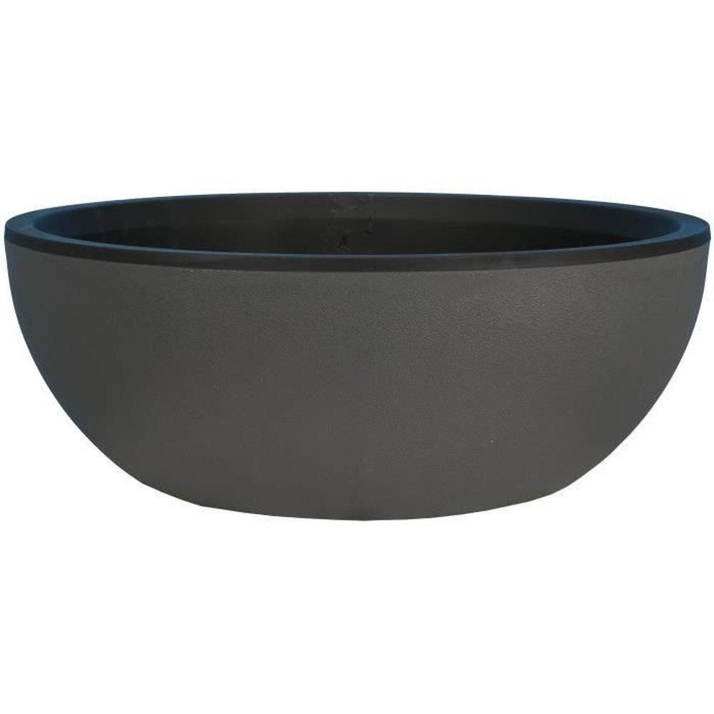 Riviera System Blumentopf RIVIERA – Blumentopfzuschnitt – Granit D40 – Grau