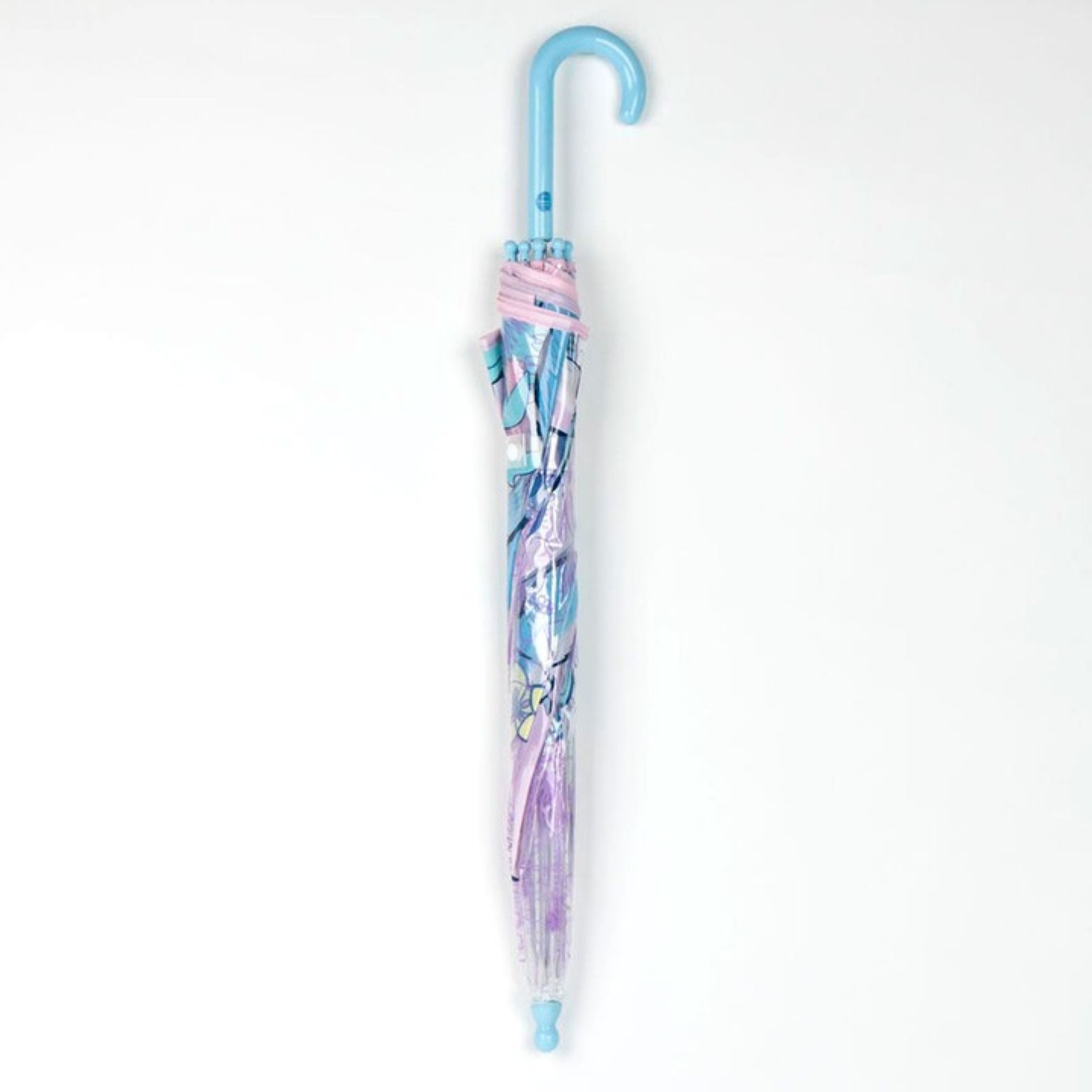 Festivalartikel Stockregenschirm Stitch Kinder Regenschirm Transparent – Disney Lizenz Cerda