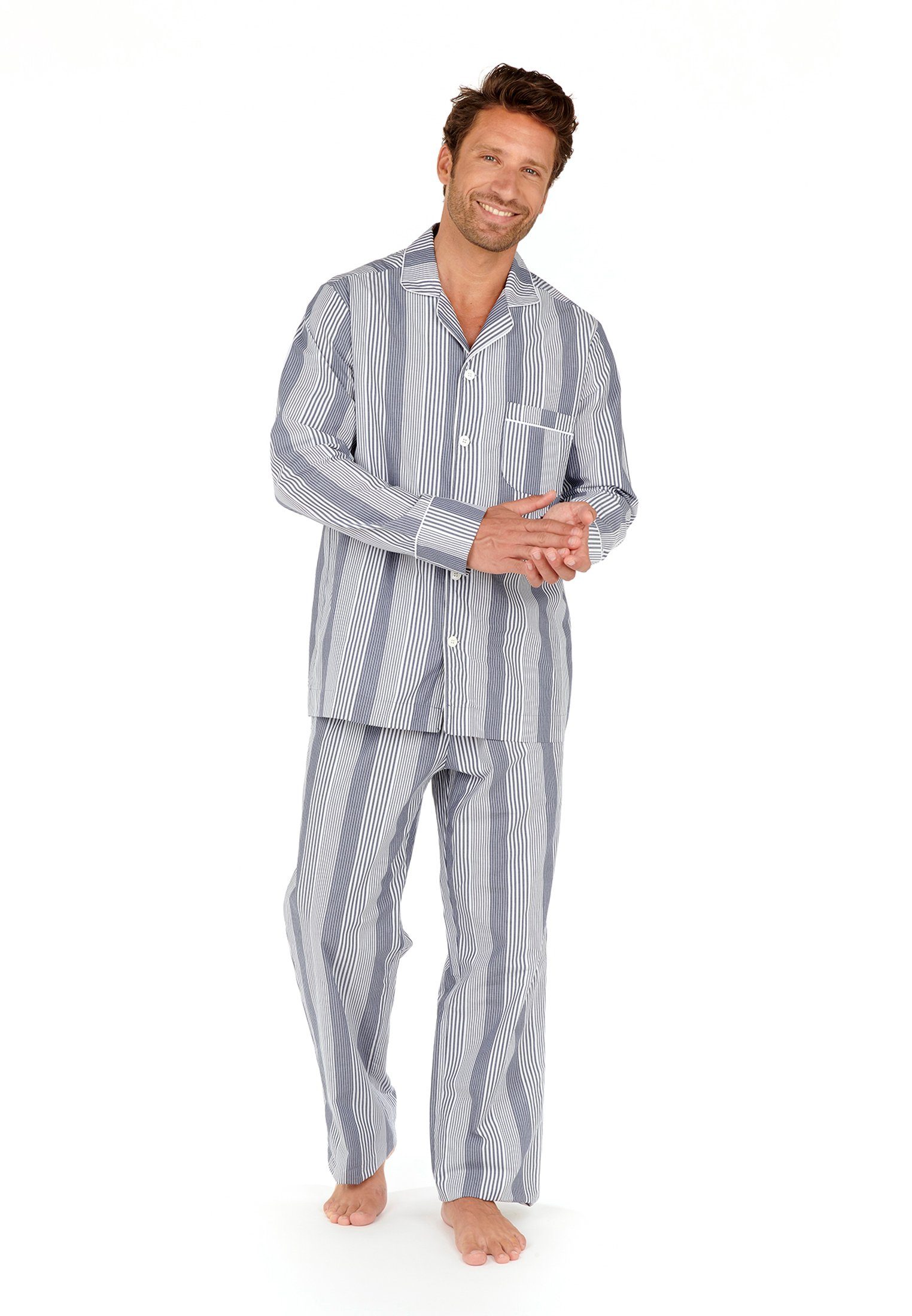 Sleepwear Woven Pyjama tlg) (1 'Mazargues' Long Hom