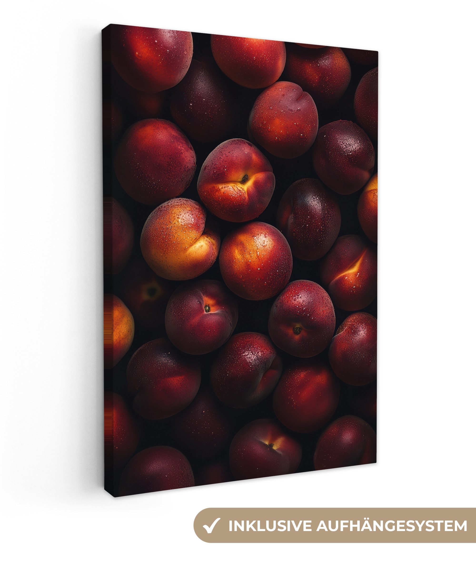 OneMillionCanvasses® Leinwandbild Obst - Nahaufnahme - günstig online kaufen
