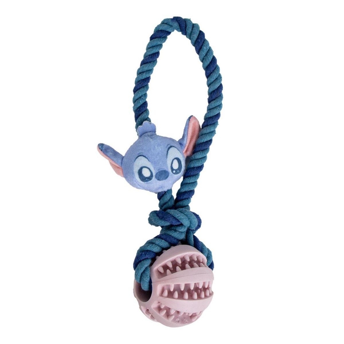 Cerda Beißring Disney Stitch Hundespielzeug Beiß-Spielzeug Zahnpflege Spielzeug