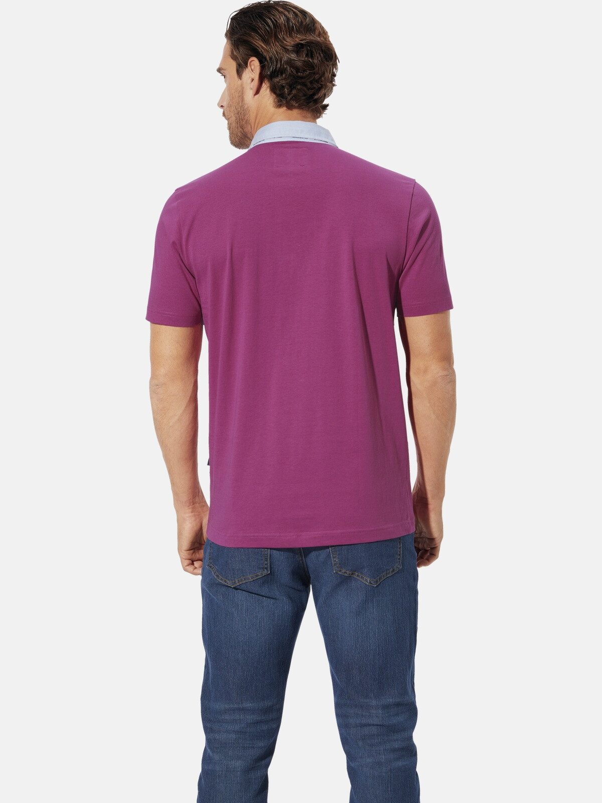 Babista Poloshirt SAVINO mit stylischem Webkragen