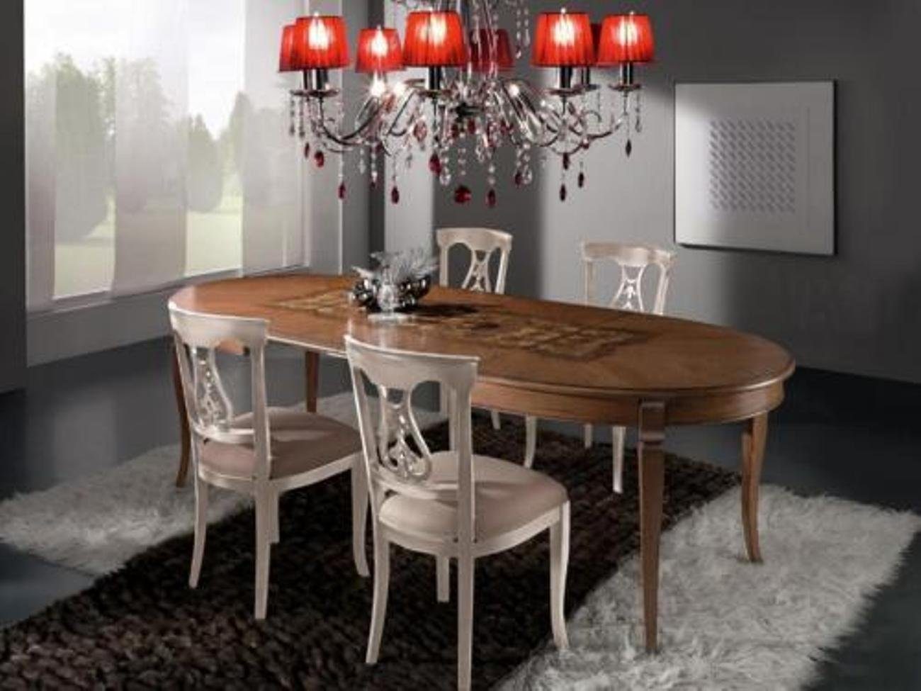 Tisch Luxus Design JVmoebel Massiv Möbel Holz Italienisches Tische Esstisch, Esstisch