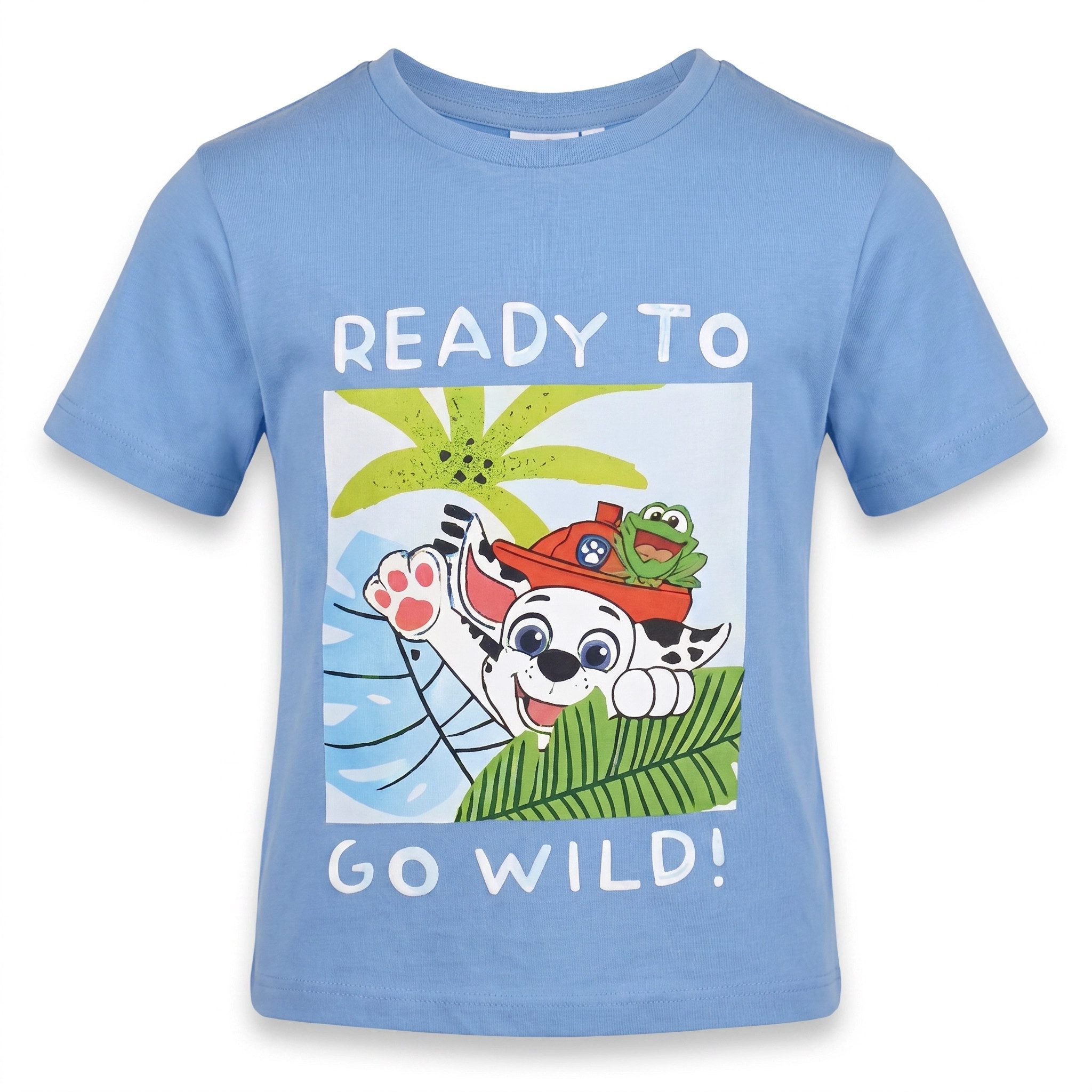 PAW PATROL Print-Shirt Paw Patrol Marshall Kinder Jungen kurzarm T-Shirt Shirt