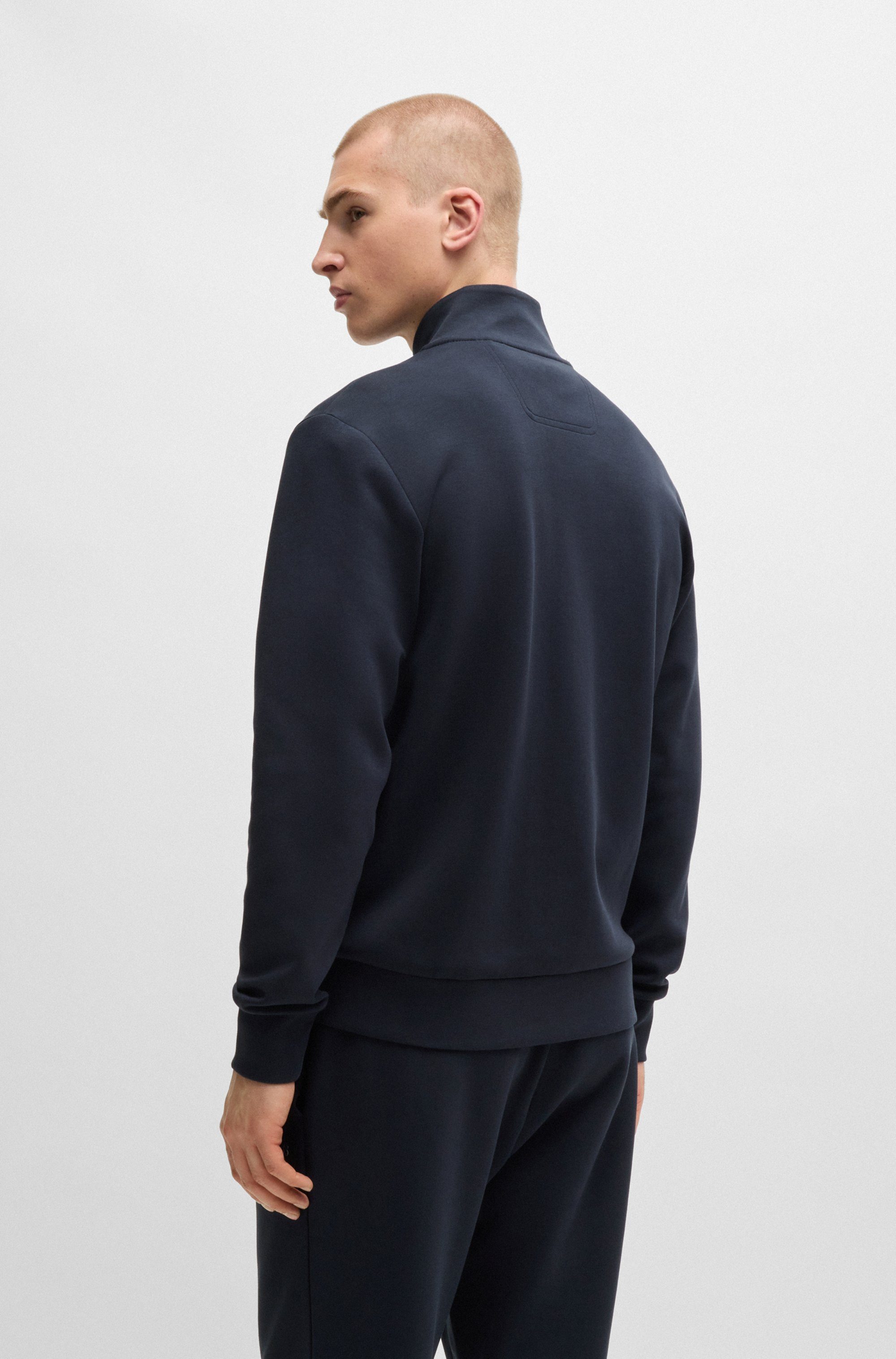 BOSS GREEN Sweatjacke Skaz mit Druck günstig online kaufen