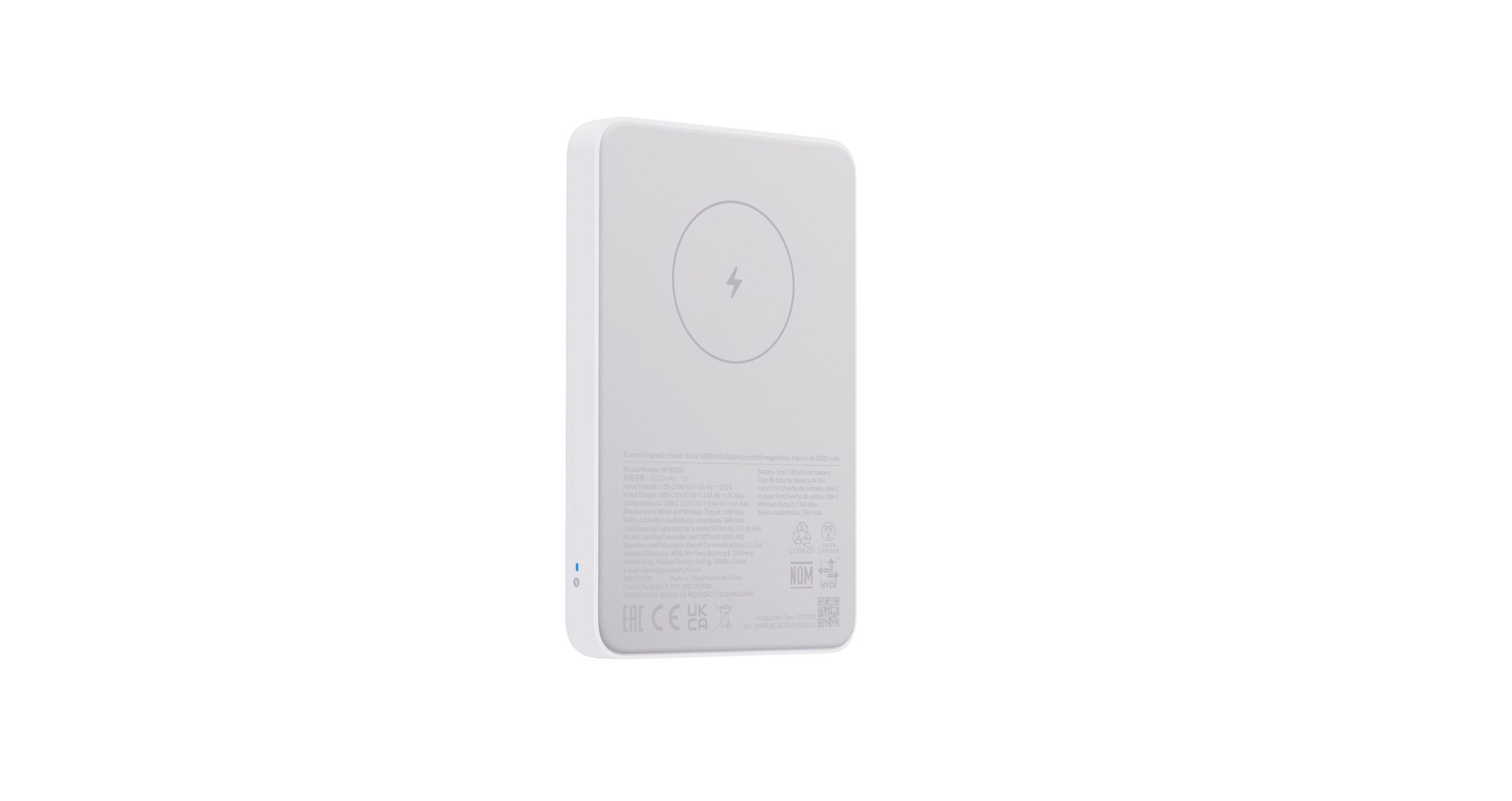 Xiaomi Xiaomi Magnetic Power Bank 5000mAh GL Weiß Powerbank
