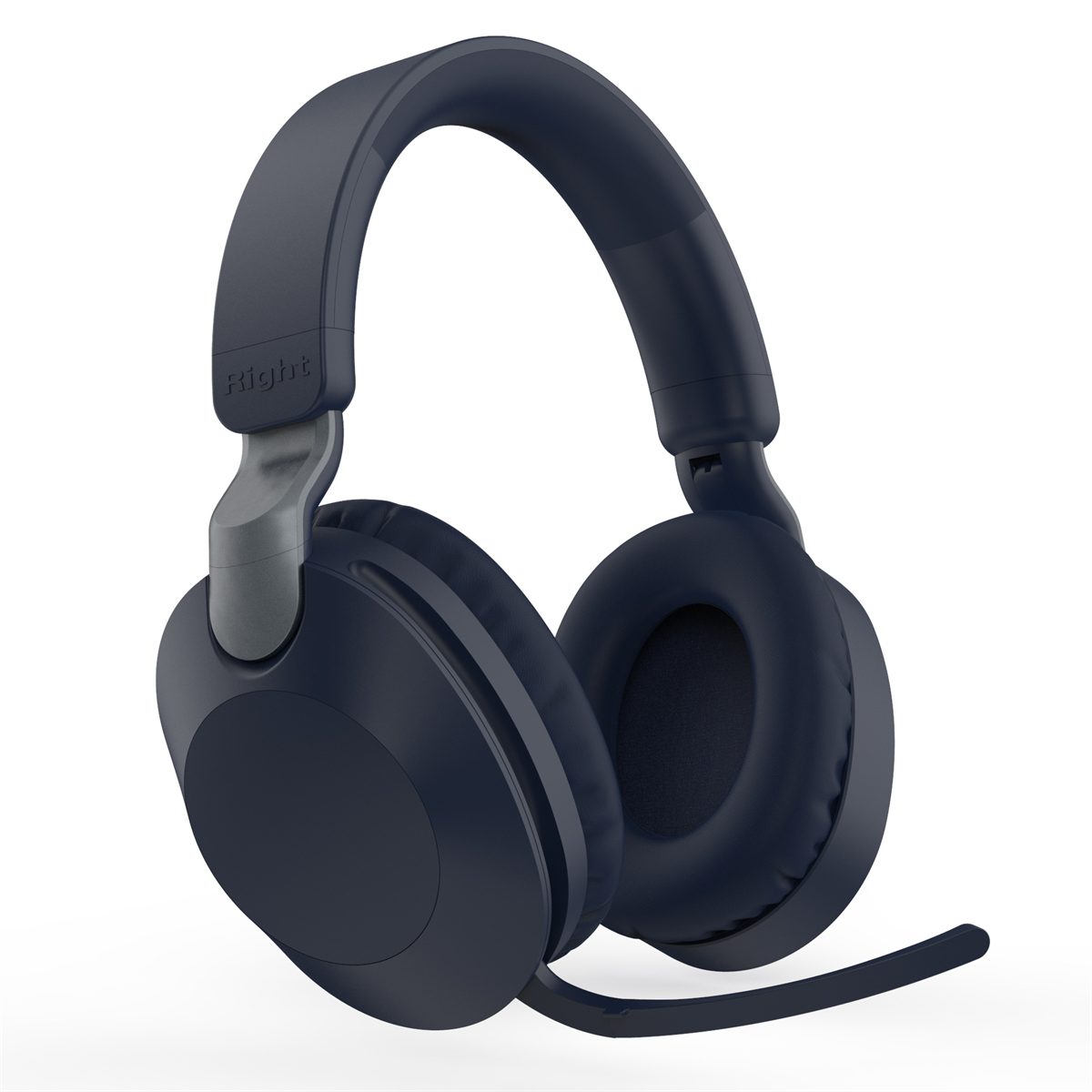 carefully selected Am Kopf befestigtes Bluetooth-Gaming-Headset mit langer Akkulaufzeit Over-Ear-Kopfhörer Navy blau