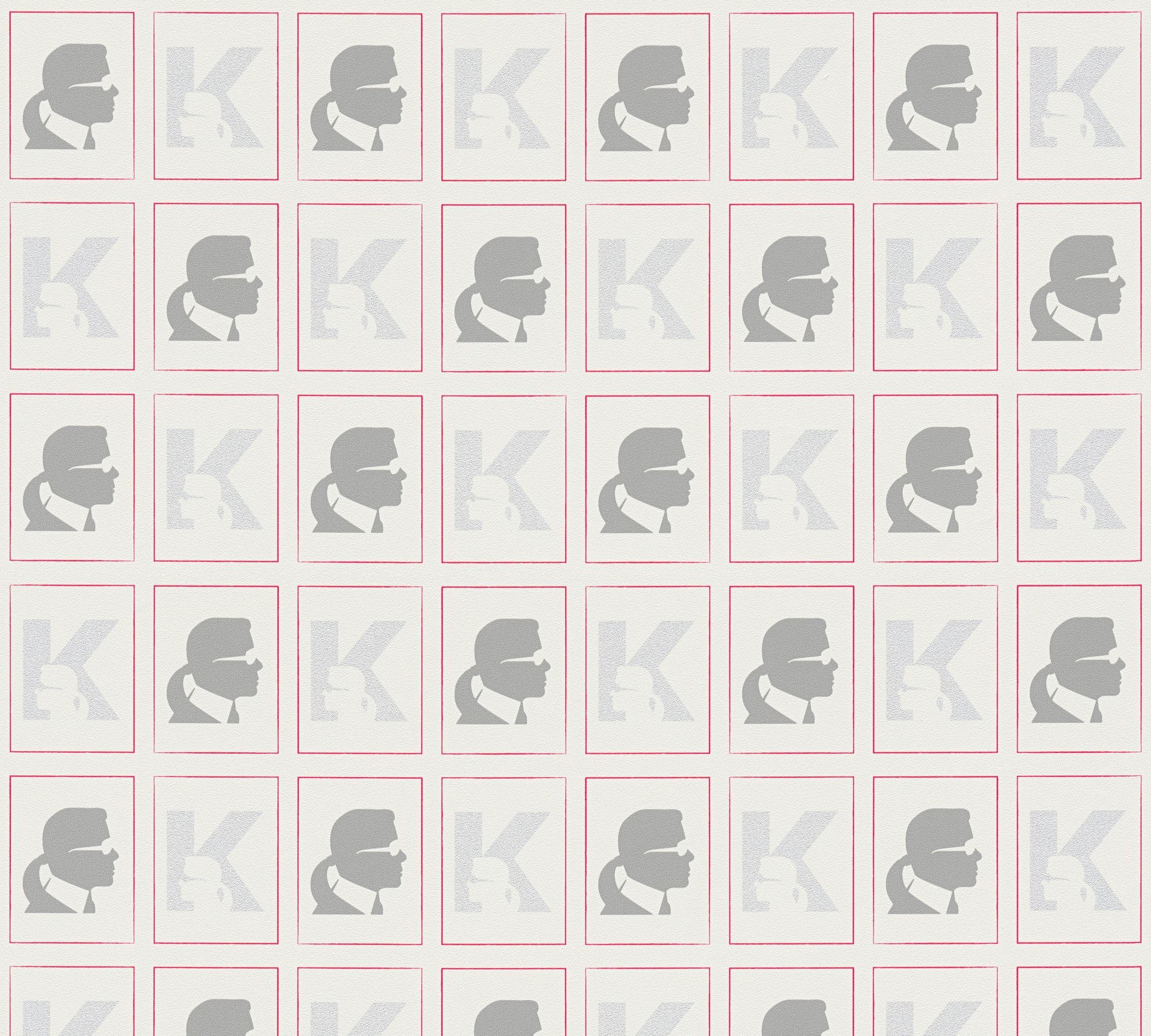 Architects Paper Vliestapete Kameo, glatt, Motiv, abstrakt, naturalistisch, Karl Lagerfeld Tapete Designer Tapeten Wohnzimmer Schlafzimmer Küche