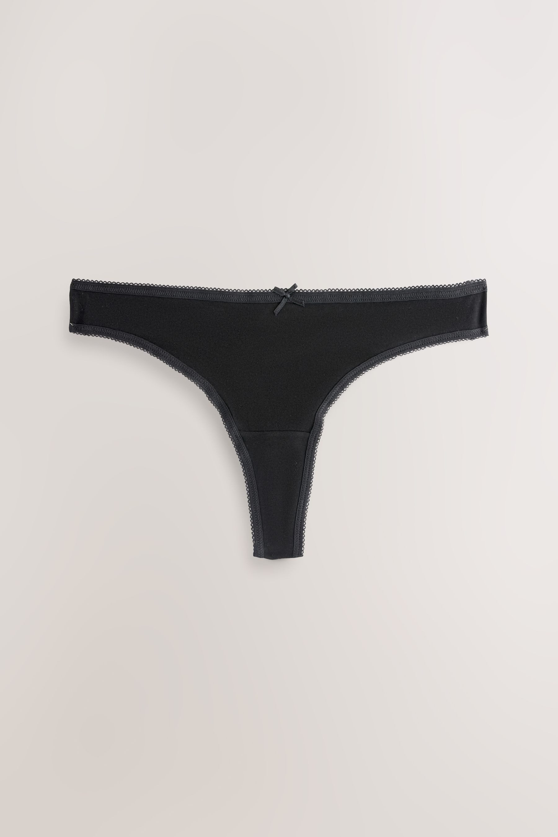 Next String 10er-Pack Baumwoll-Slips, Tanga (10-St)