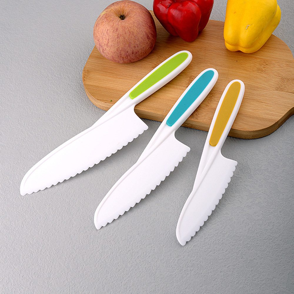 CLTYQ Kinderkochmesser 17 teiliges Kindersicheres Küchenmesser für Echtes Kochen, Messer für Kinder, BPA-frei, Montessori Messer, kinder kochset – Bild 5 von 5