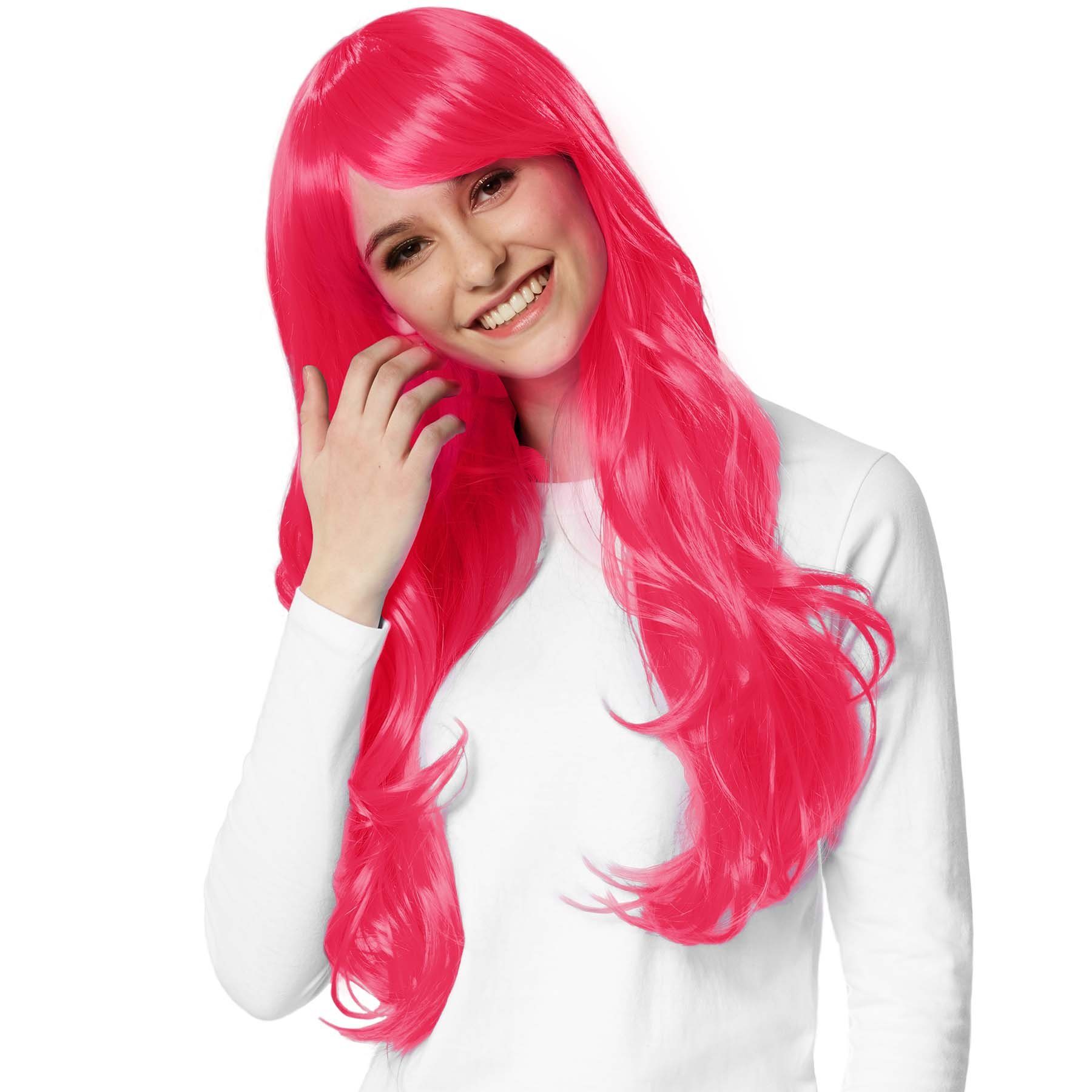 dressforfun Kostüm-Perücke Perücke Lange Haare Locken