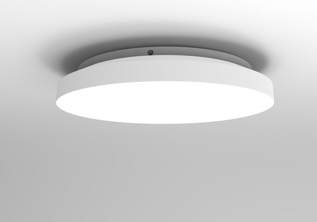 HEITRONIC LED Deckenleuchte LED Wand- und Deckenleuchte ALLROUNDER, LED fest integriert, 10/15/20 Watt einstellbar 230mm 3000/4000/5700 Kelvin nicht dimmbar