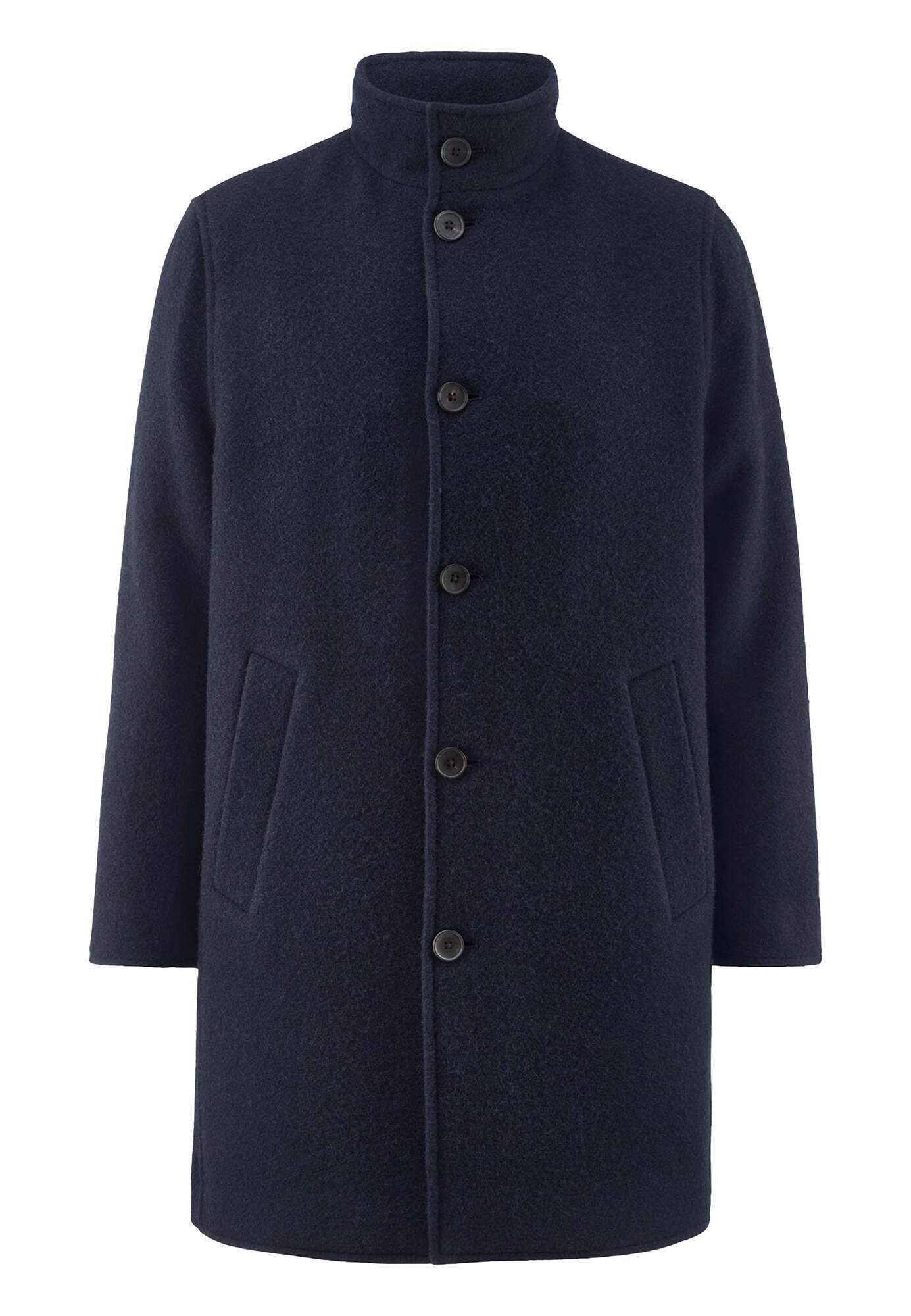 Hessnatur Wintermantel Regular aus regionaler Schurwolle (1-tlg)