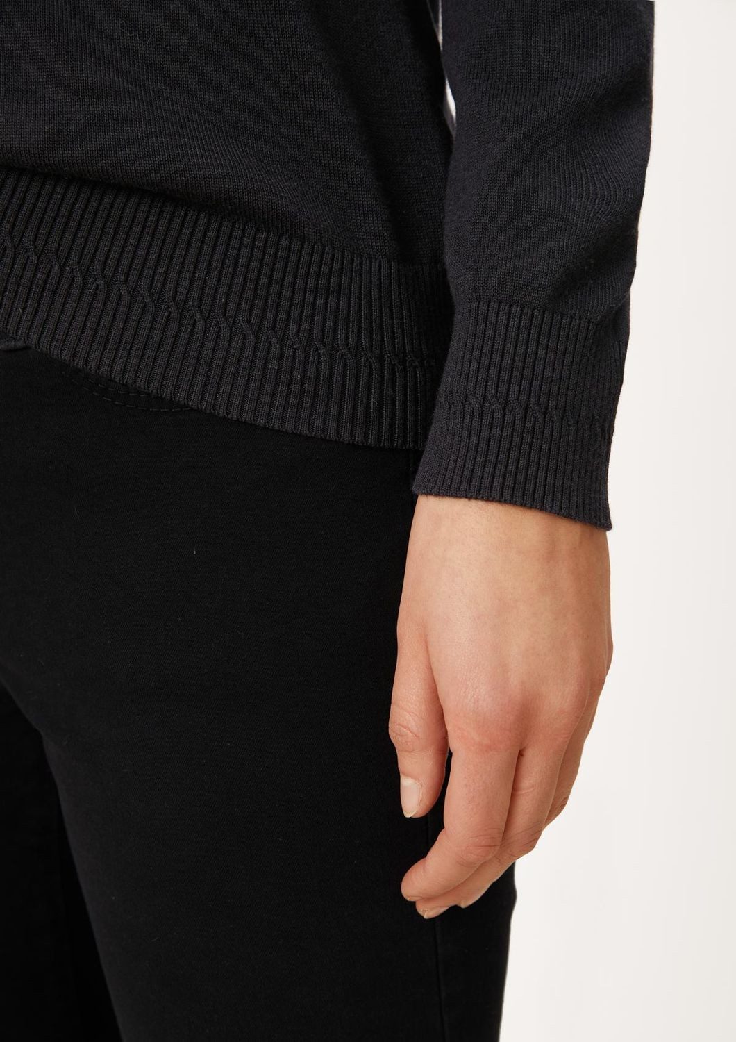 s.Oliver Rundhalspullover Basic (1-tlg) U-Boot-Ausschnitt, langarm, Feinstrick