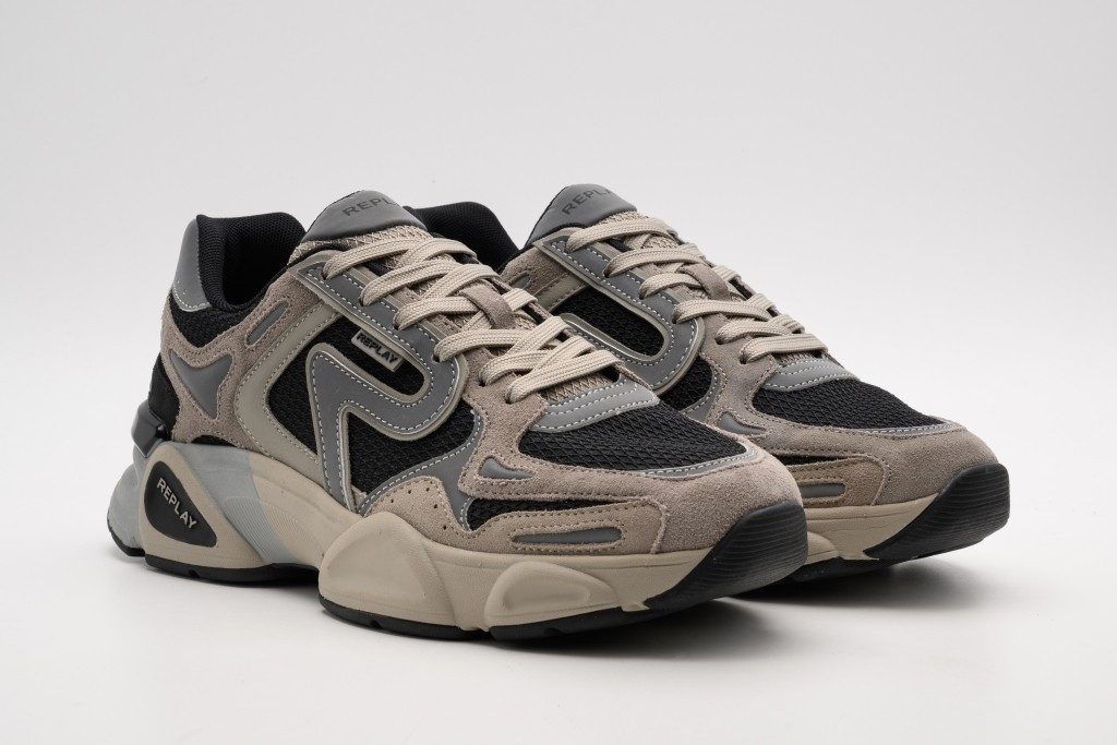 Replay DESTNY M DEEP Sneaker Ugly Sneaker, Schürschuh, Freizeitschuh mit Plateau
