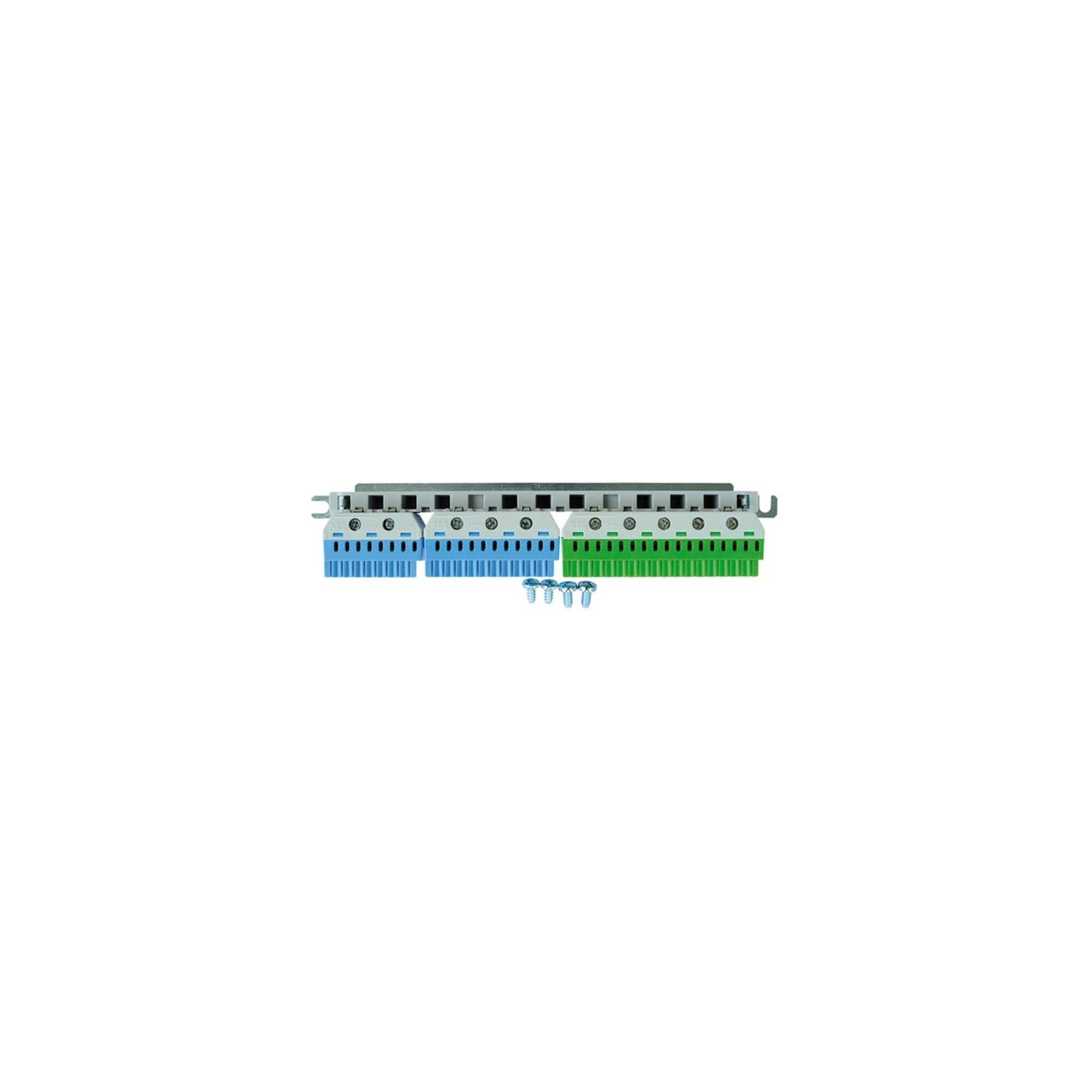 Striebel & John Kabelschere Striebel&John Steckschiene N/PE f.V-Feld N=14,1 ZK225