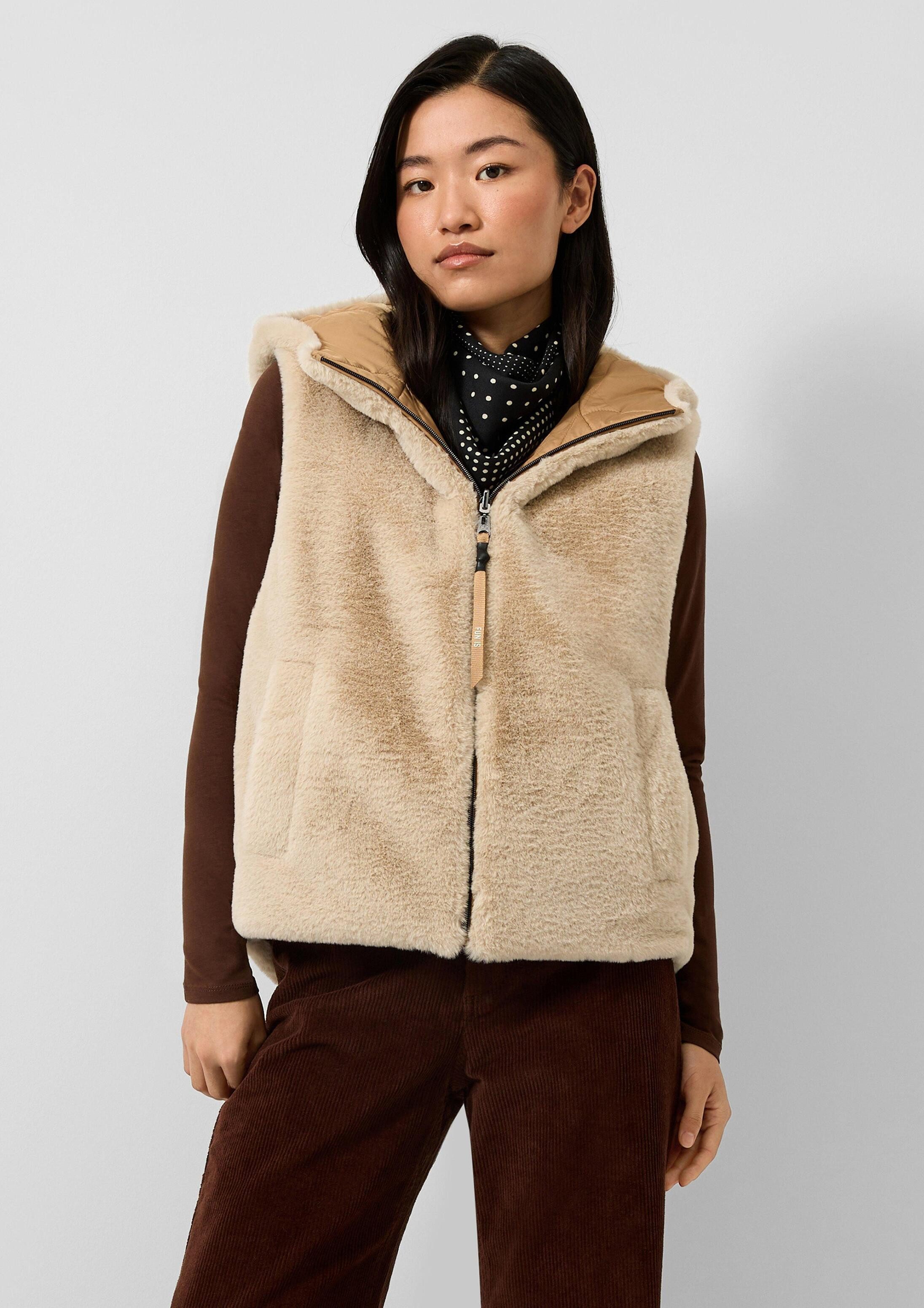 QS Outdoorjacke Outdoor-Weste Wendeweste